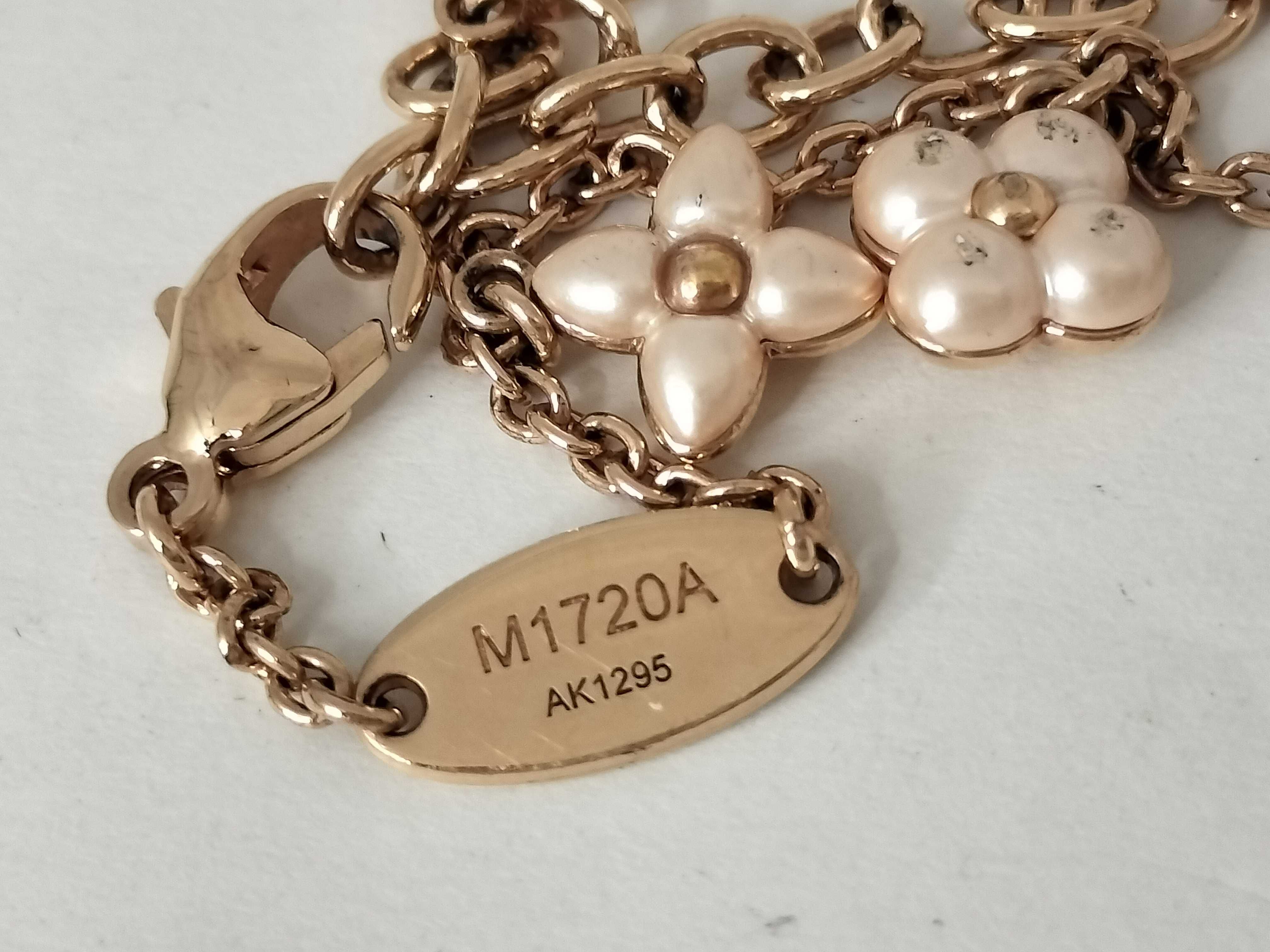 LV Floragram Gold Bracelet Bracelet/Bangle — view 4