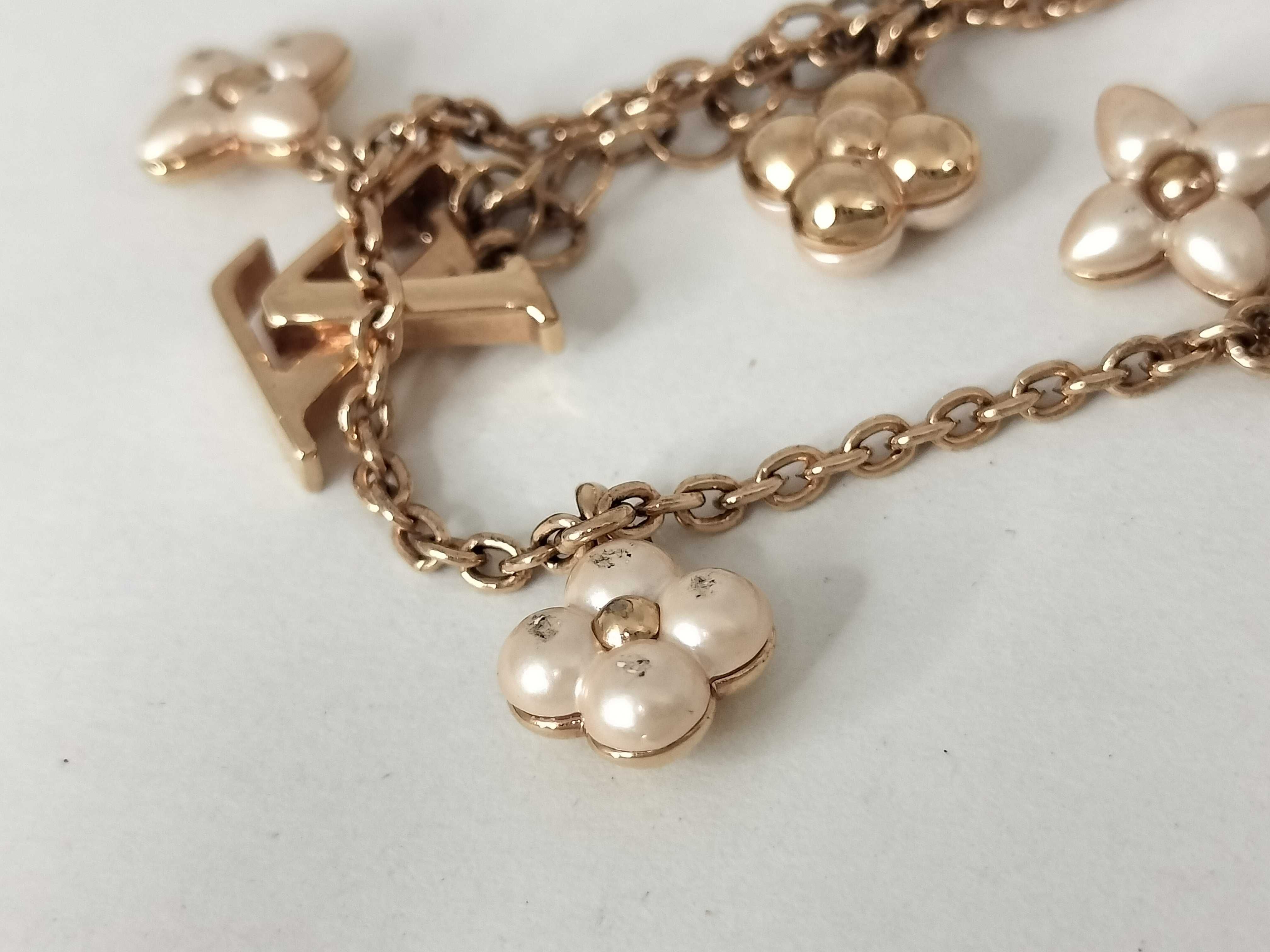 LV Floragram Gold Bracelet Bracelet/Bangle — view 6