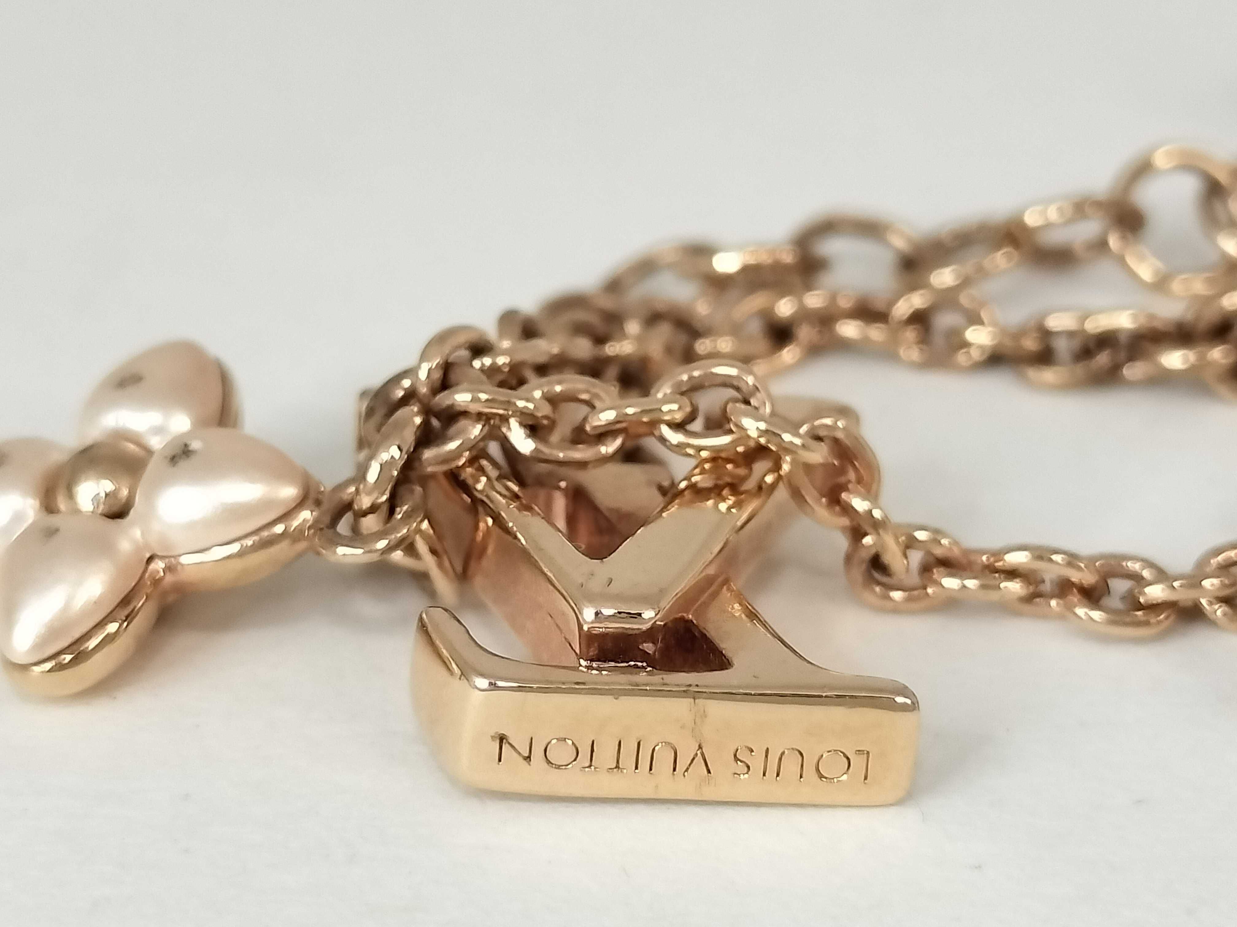 LV Floragram Gold Bracelet Bracelet/Bangle — view 7