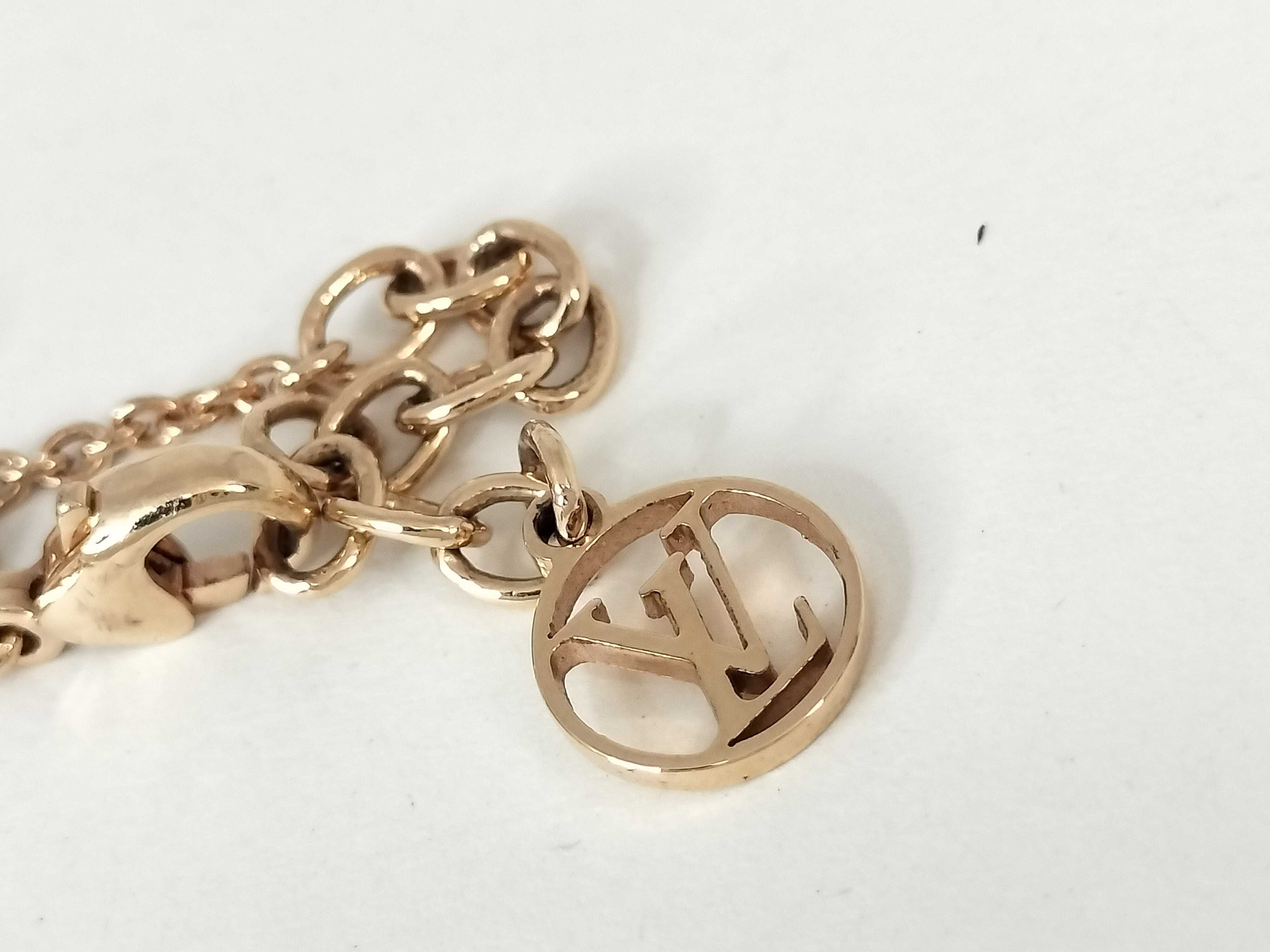 LV Floragram Gold Bracelet Bracelet/Bangle — view 8