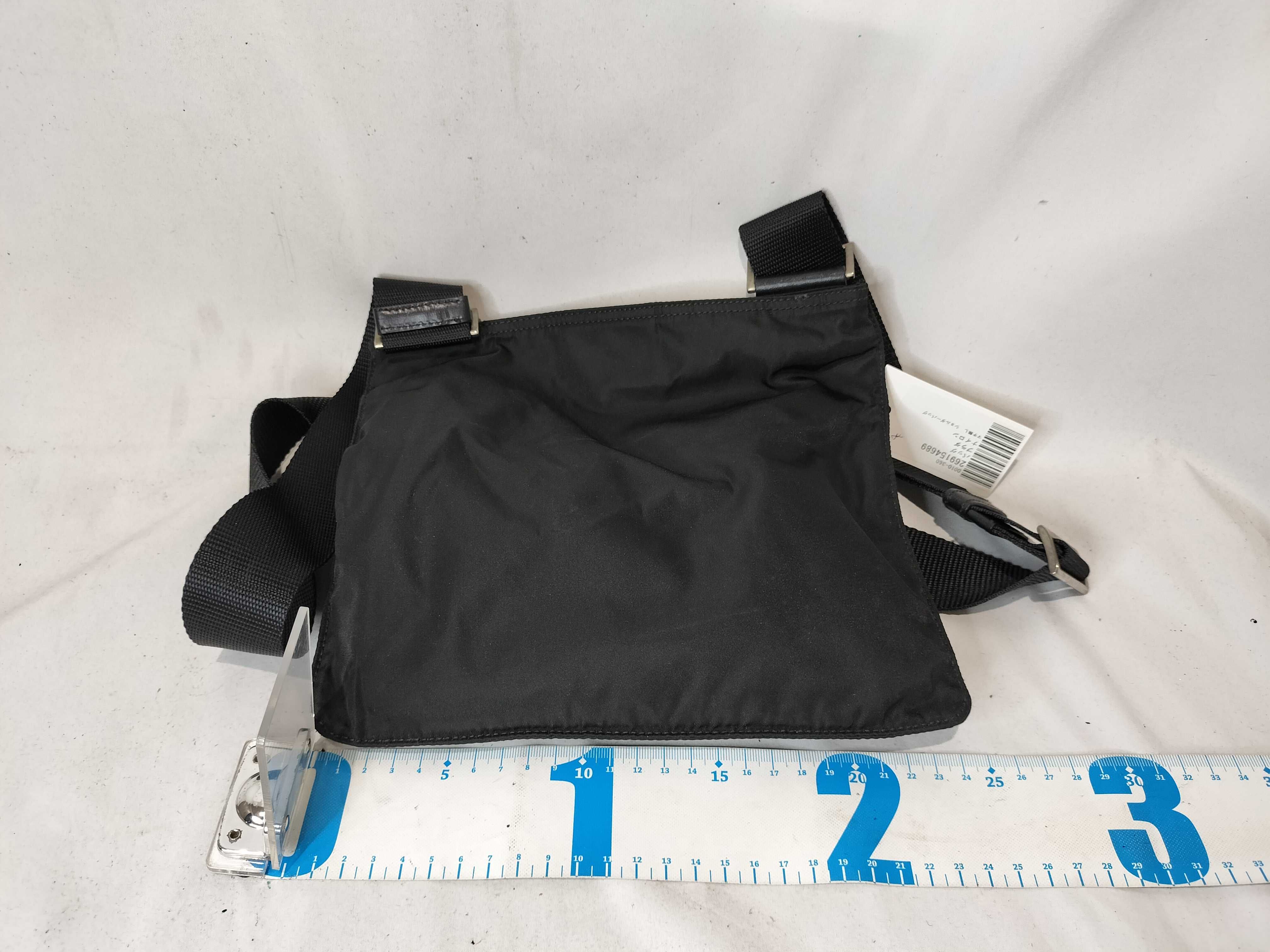 Nylon Shoulder Bag (No Gusset) — view 3