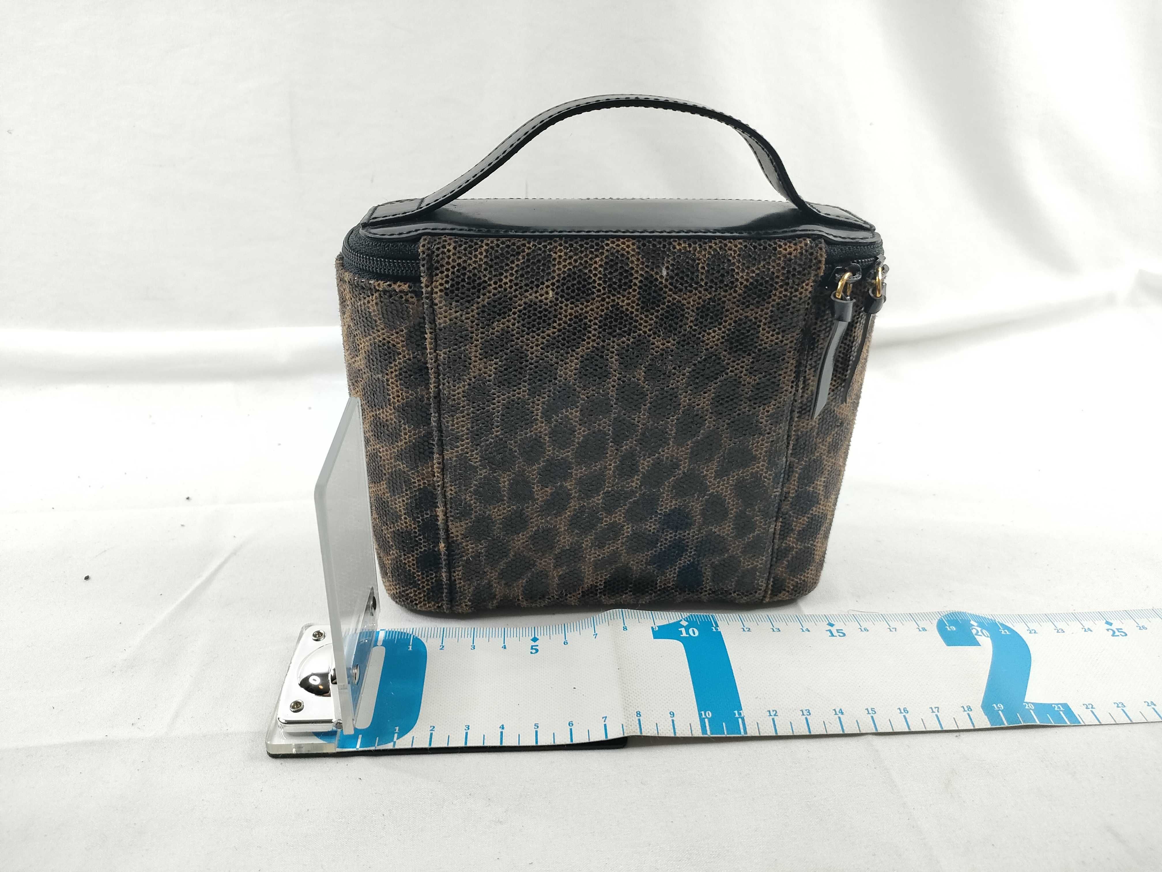 handbag / leopard print / handbag / leather handbag — view 2