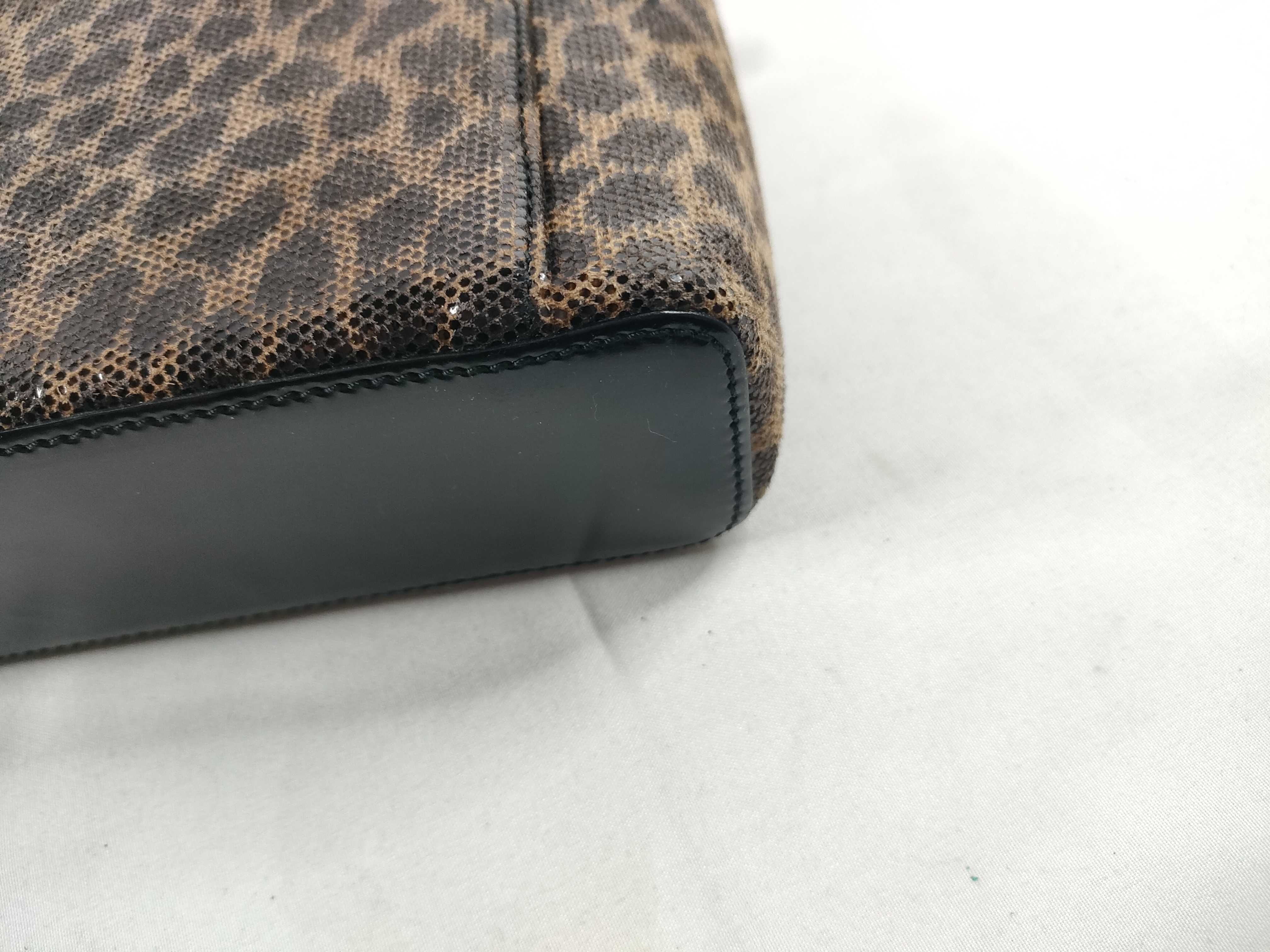 handbag / leopard print / handbag / leather handbag — view 5