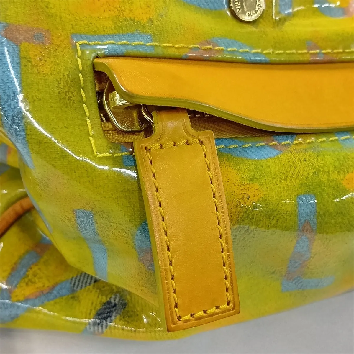 Monogram Pulp Weekender PM M95733 MI5007 Yellow — view 13