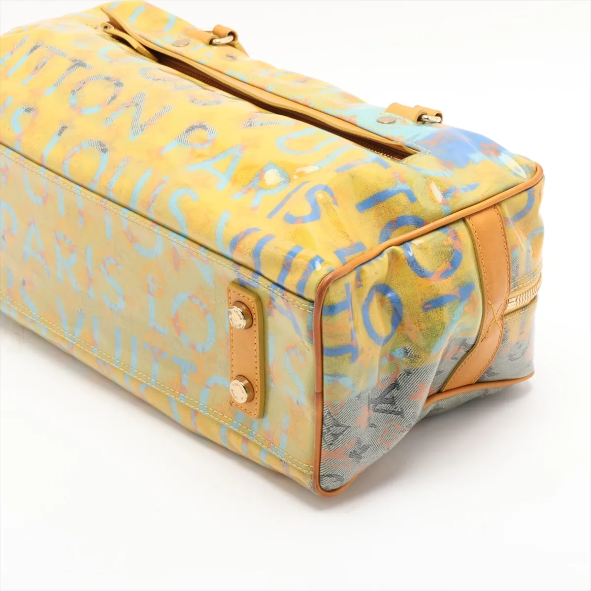 Monogram Pulp Weekender PM M95733 MI5007 Yellow — view 3