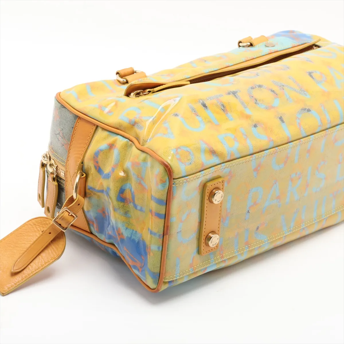 Monogram Pulp Weekender PM M95733 MI5007 Yellow — view 4
