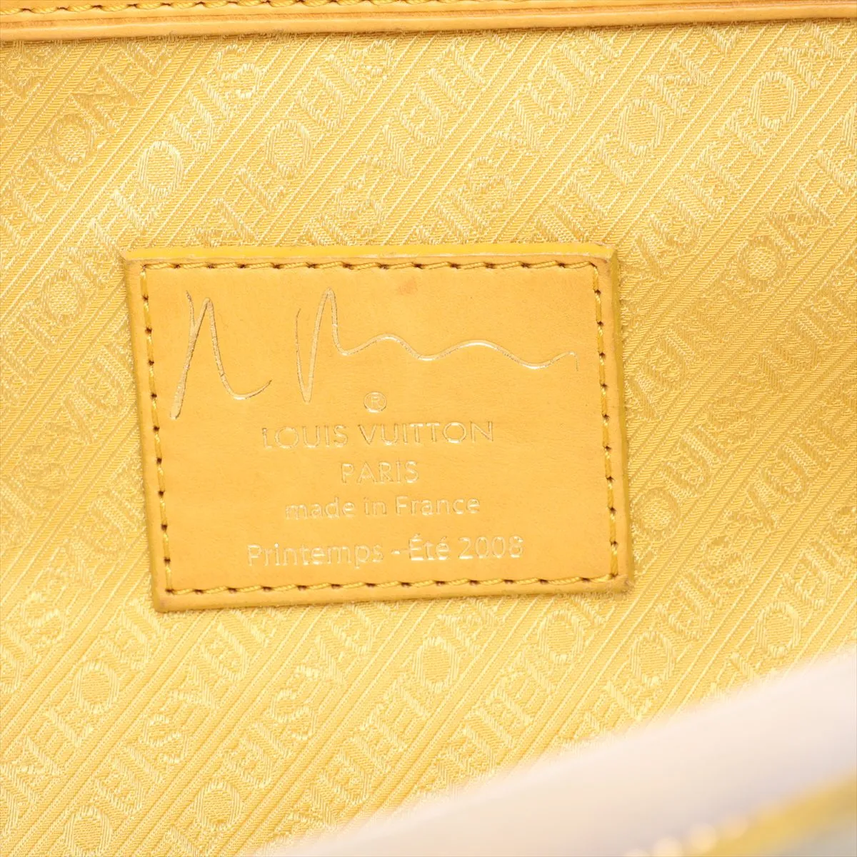 Monogram Pulp Weekender PM M95733 MI5007 Yellow — view 10