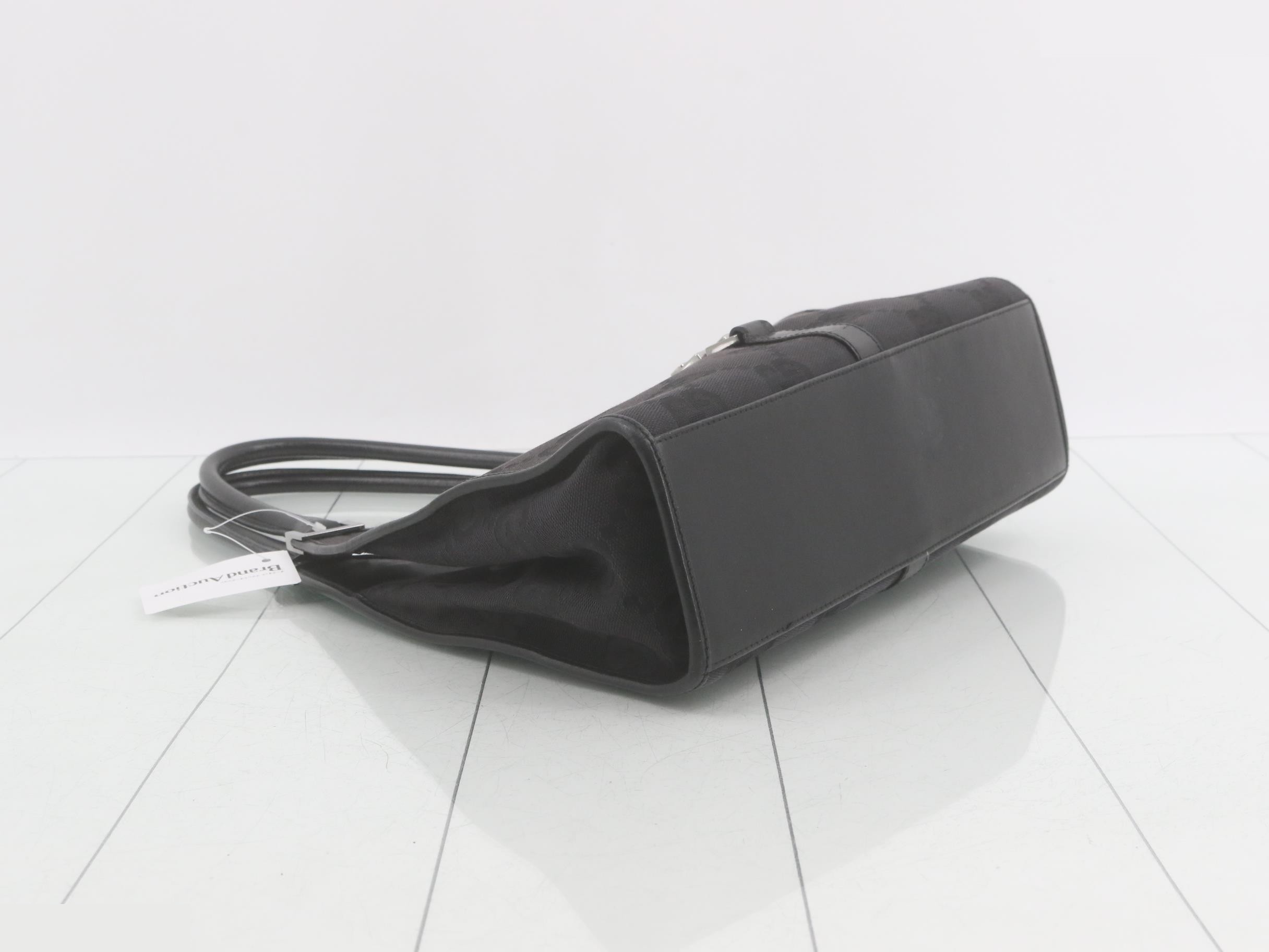 Jackie Jumbo GG Canvas Leather Handbag — view 5