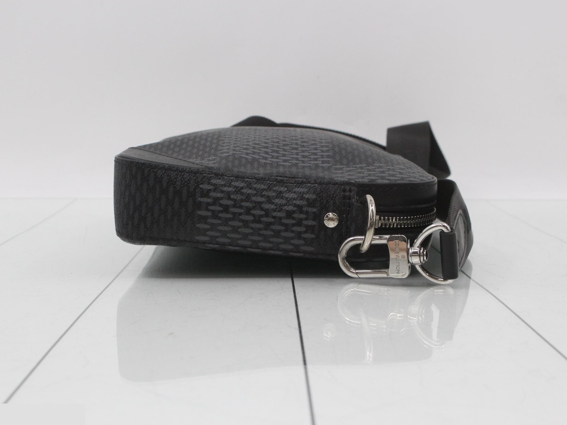 LV Trio Messenger Damier Graphite N50017 Black — view 3