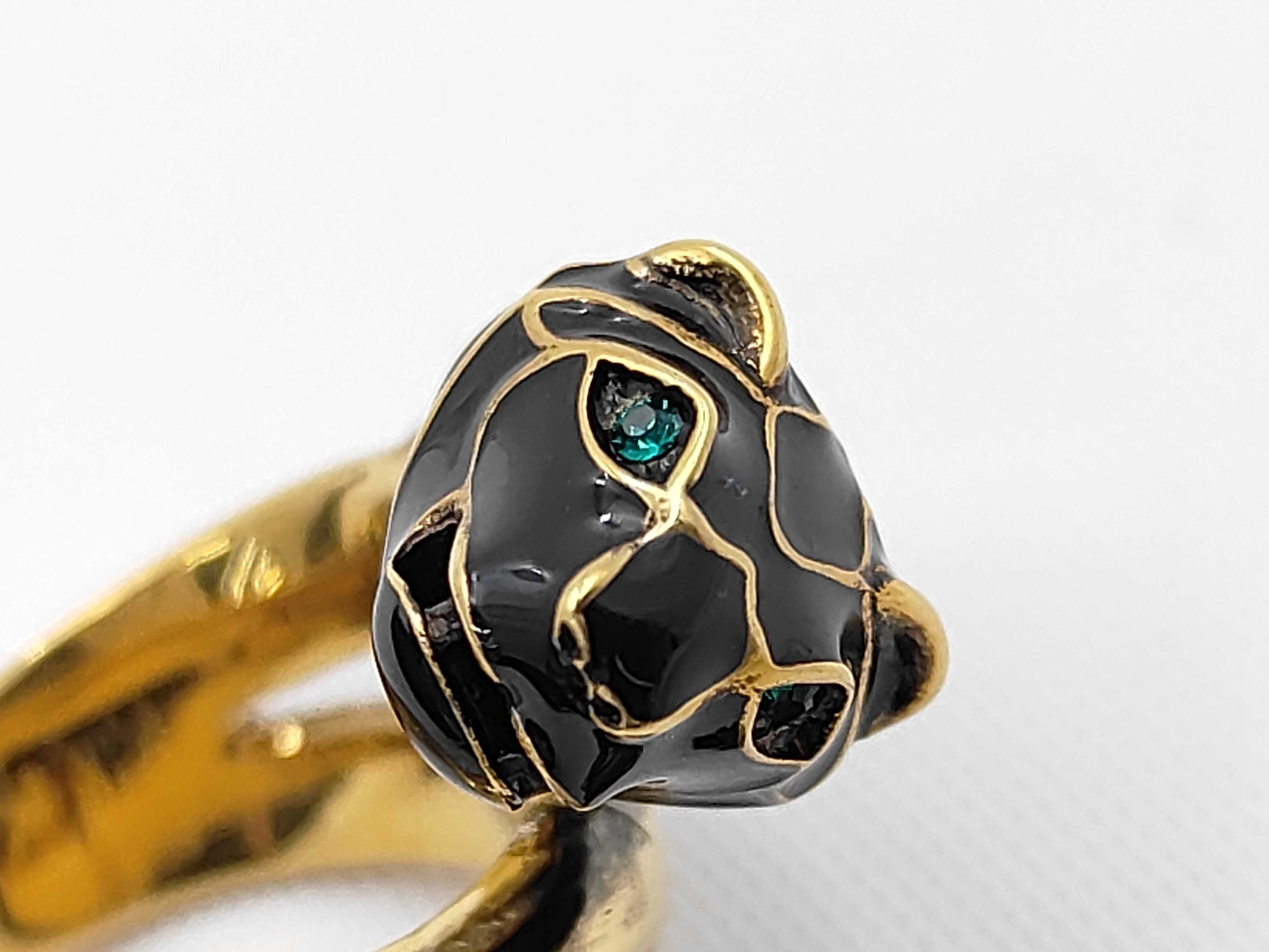 Double Tiger Head Ring, Size 10 — view 8