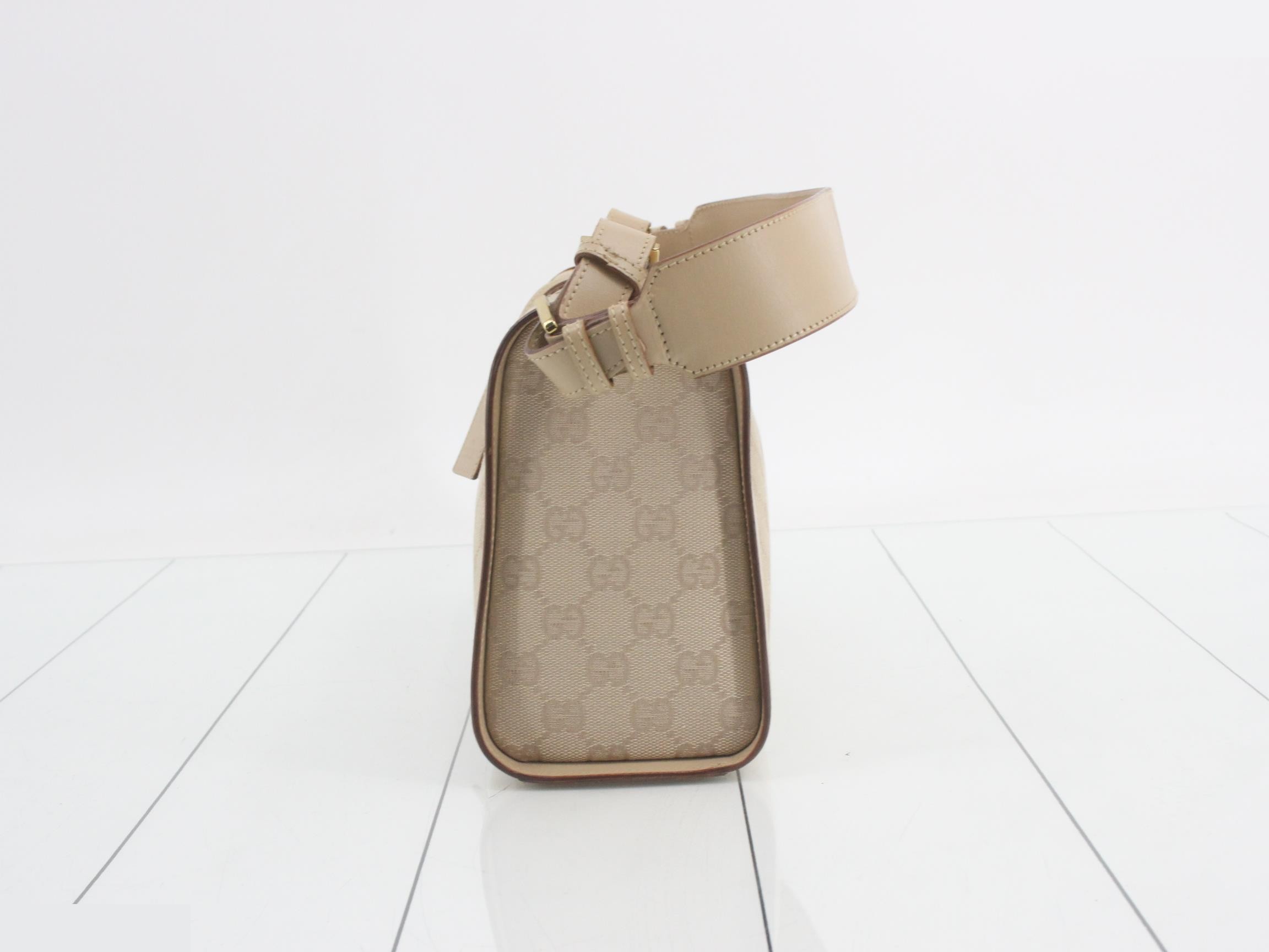 GG Canvas (Bag) - One-Shoulder Bag - Beige — view 3