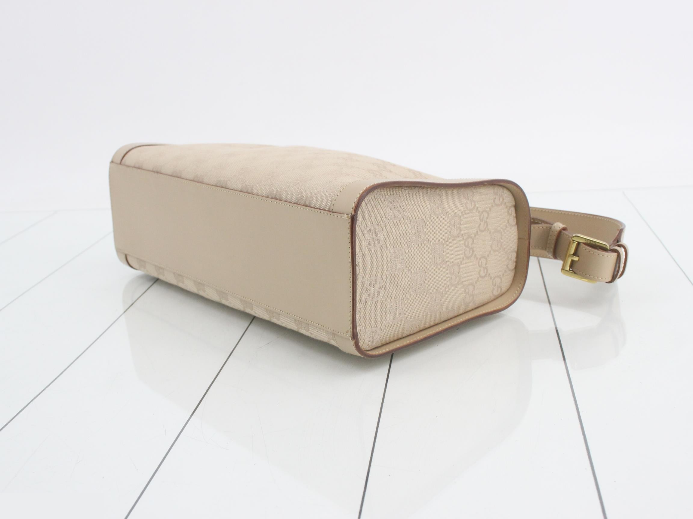 GG Canvas (Bag) - One-Shoulder Bag - Beige — view 6