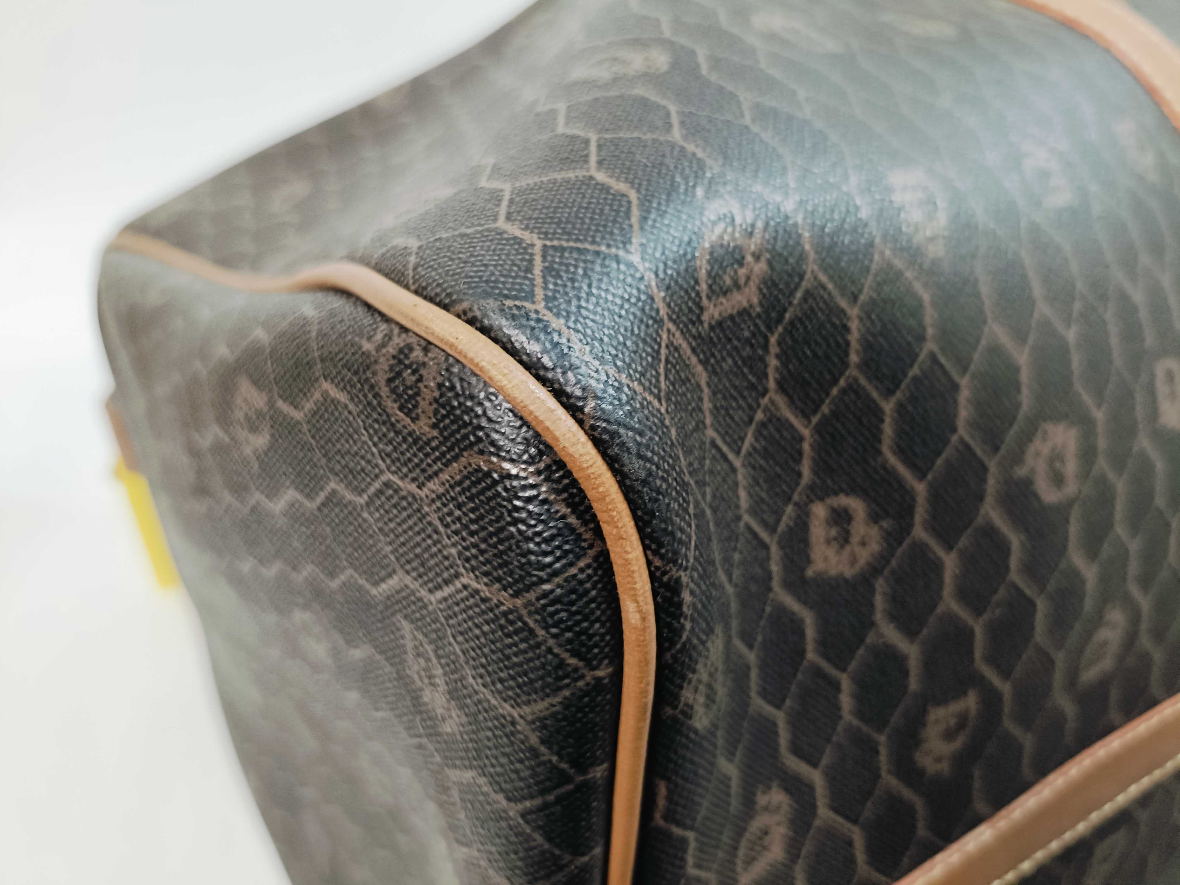 Honeycomb Pattern Boston Bag — view 6