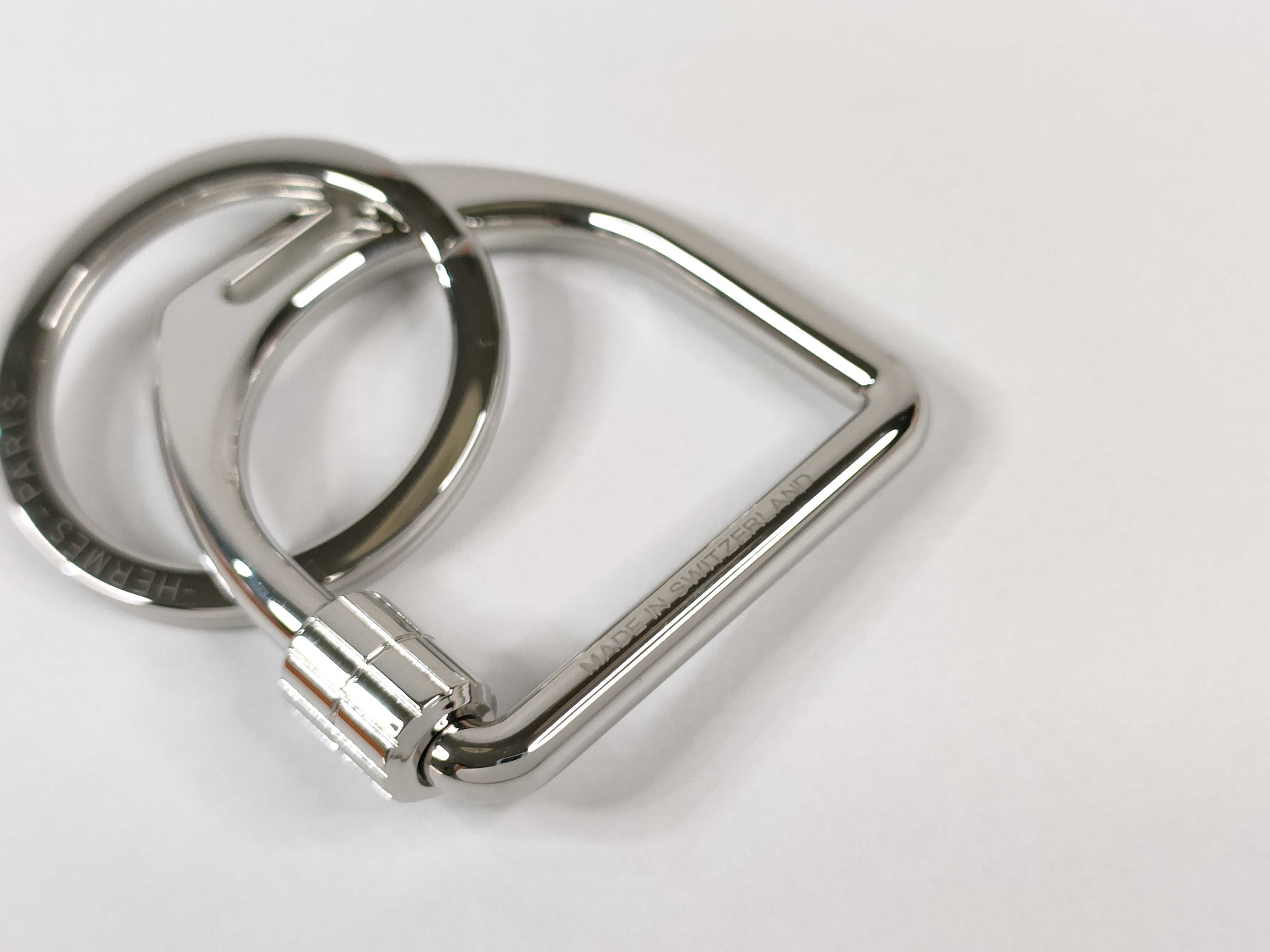 Etrier Keyring, Silver Hardware, Unused, Key Case/Keychain — view 8