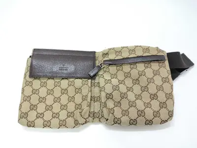 GG Canvas Body Bag