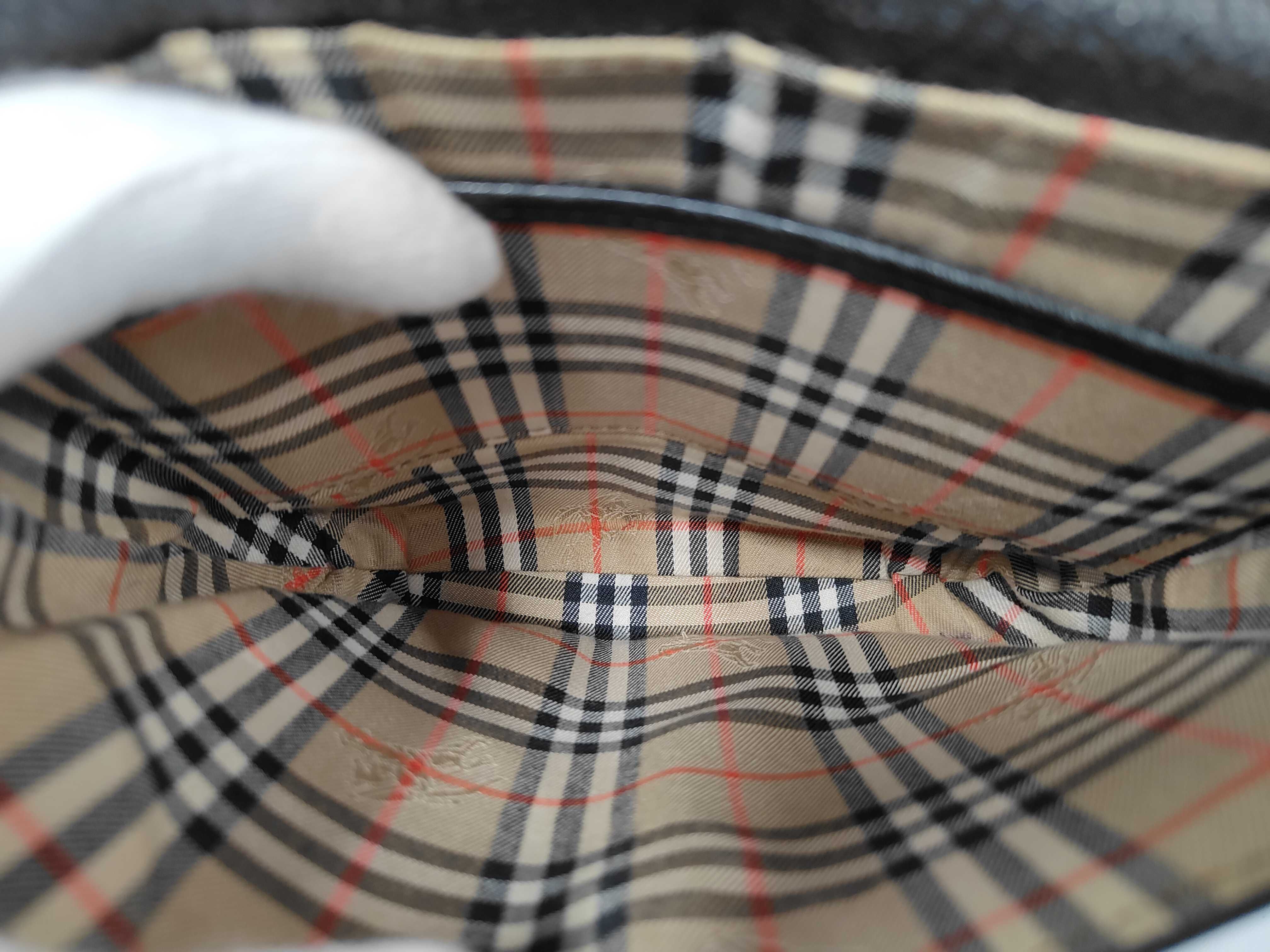 Nova Check Leather Shoulder Bag — view 8