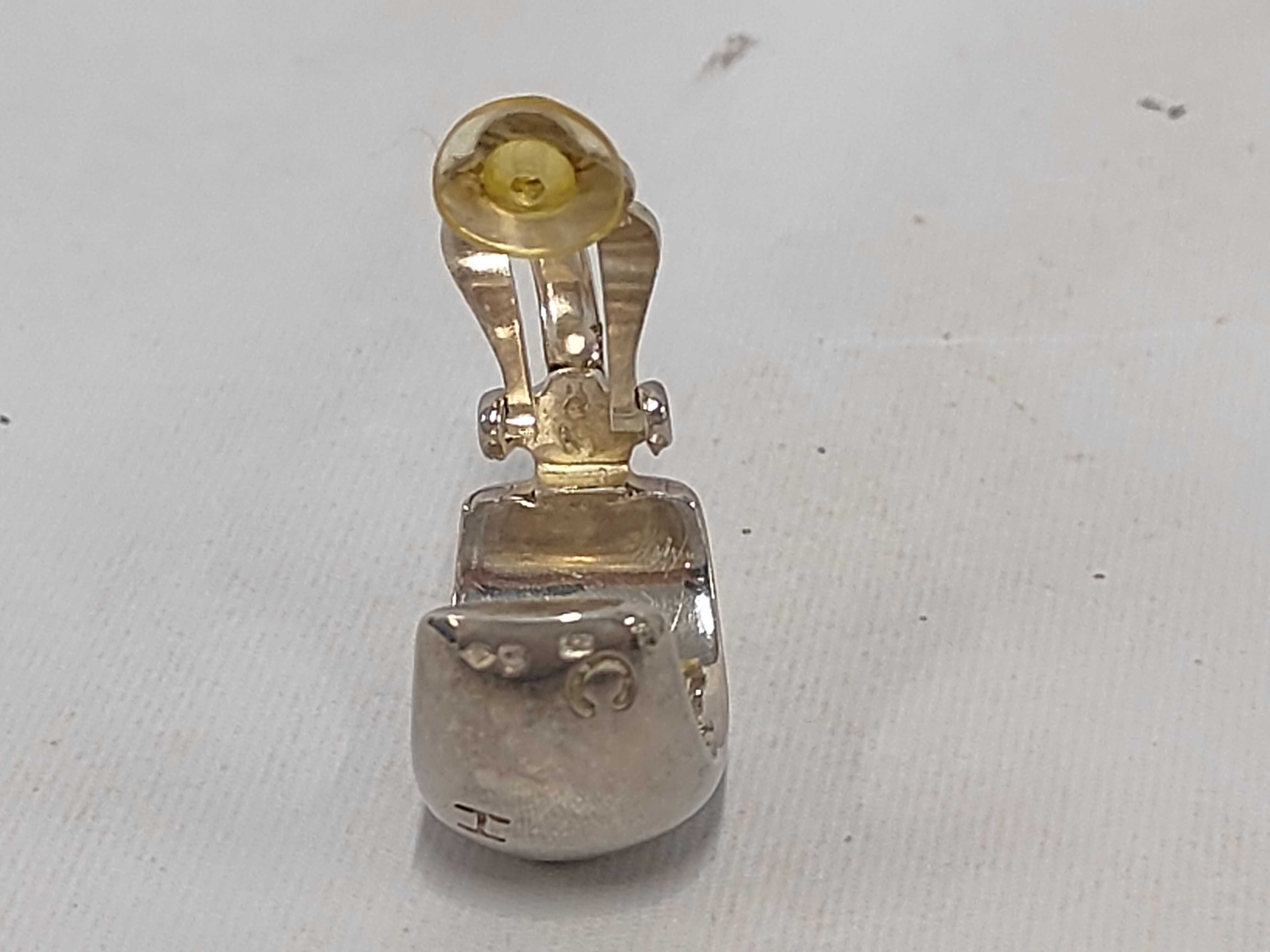 Sv925 Logo Earring (Single Earring) — view 3