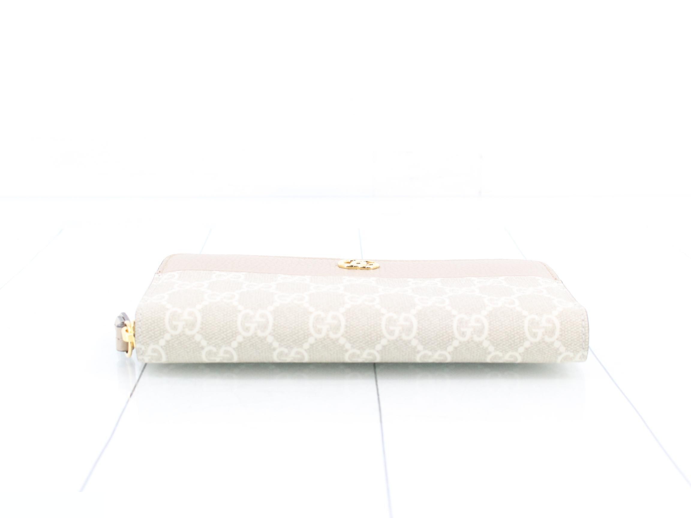 Double G Bicolor Zip-Around Wallet, Retail Price ¥93,500 — view 3