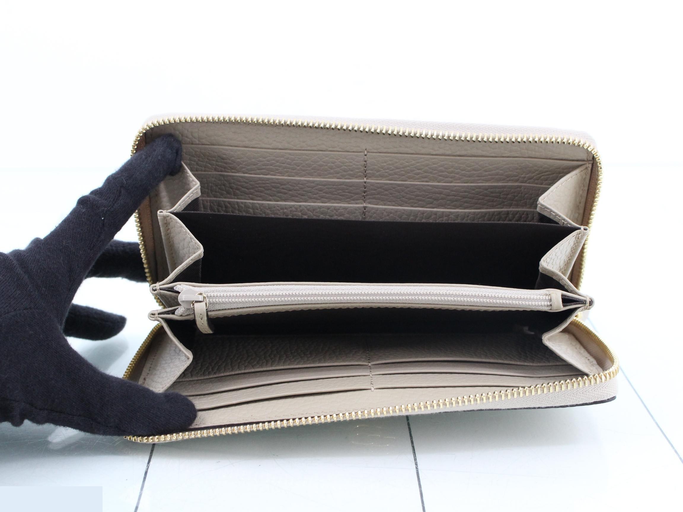 Double G Bicolor Zip-Around Wallet, Retail Price ¥93,500 — view 4
