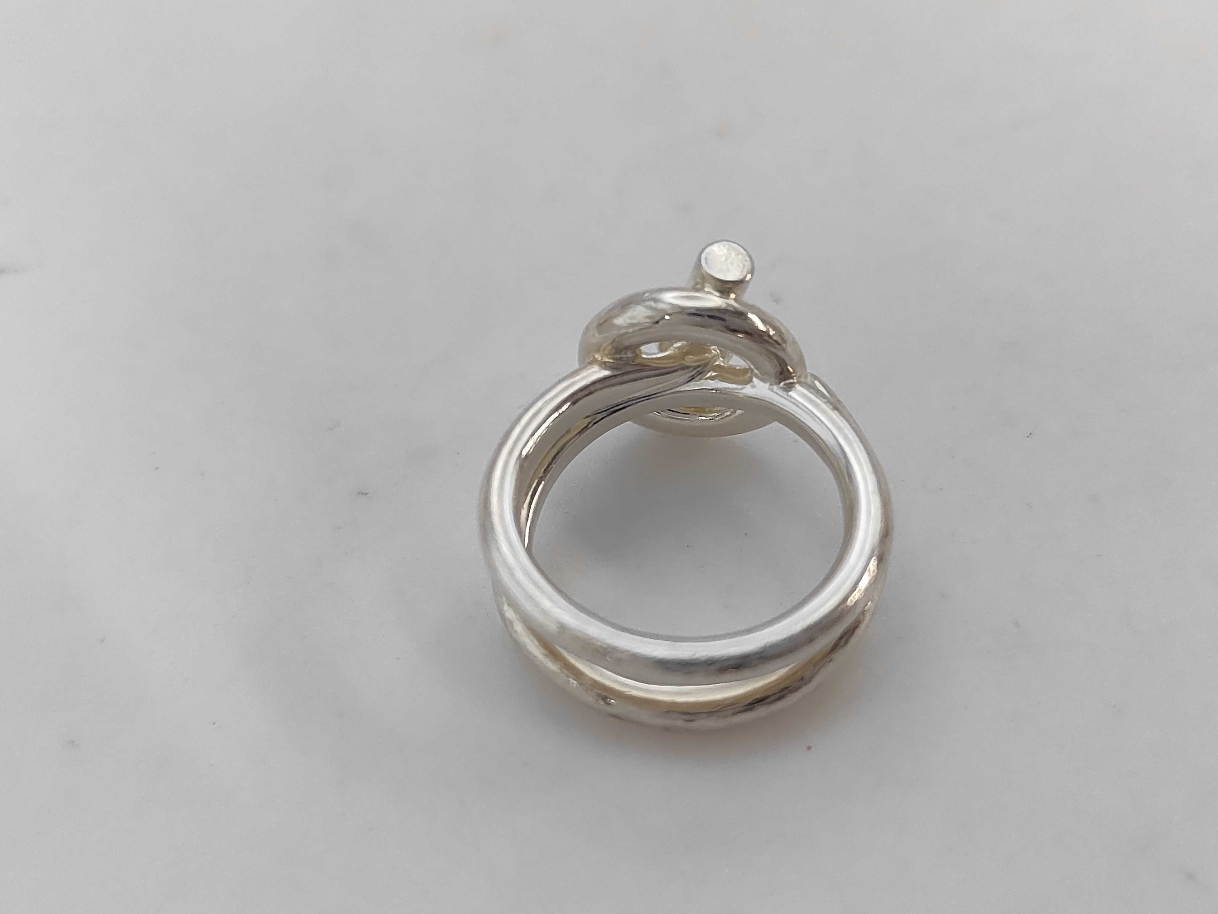 Vintage Echappé Double Ring, Size 46 — view 5