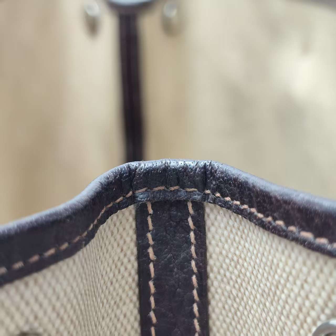 【*Shipped from: China*】HERMES Garden Party PU F stamp handbag — view 13