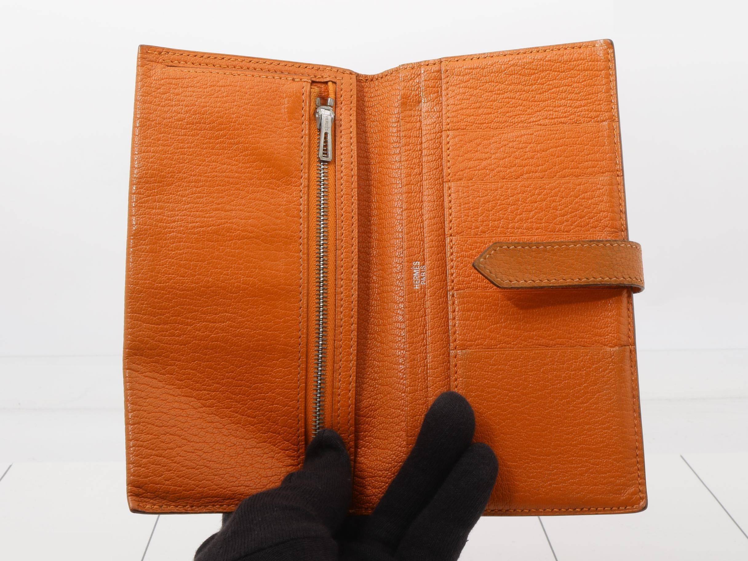 Bearn HERMES wallet H stamp — view 4