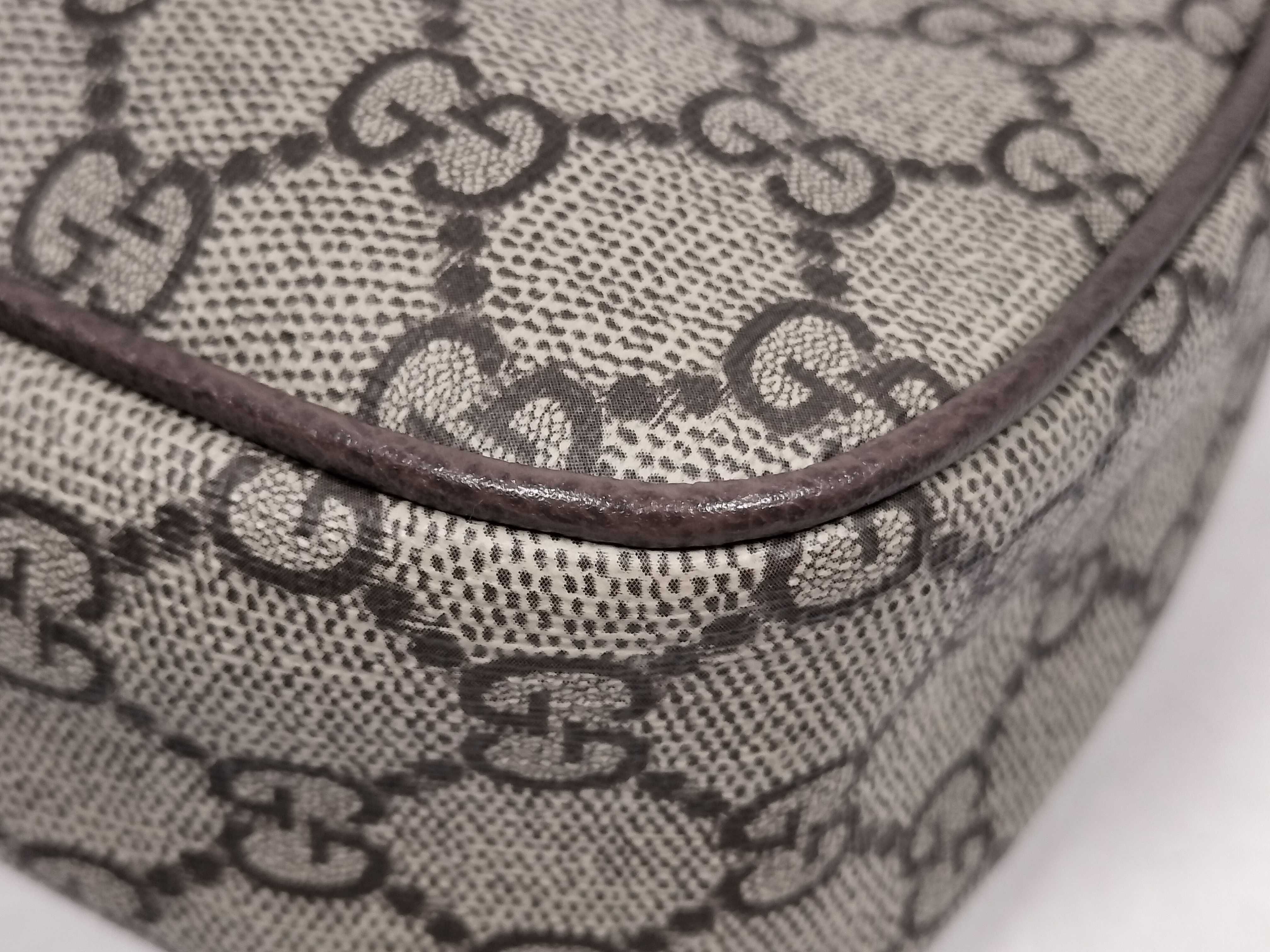 GG Supreme ID-GG Supreme canvas shoulder bag, brown. — view 6