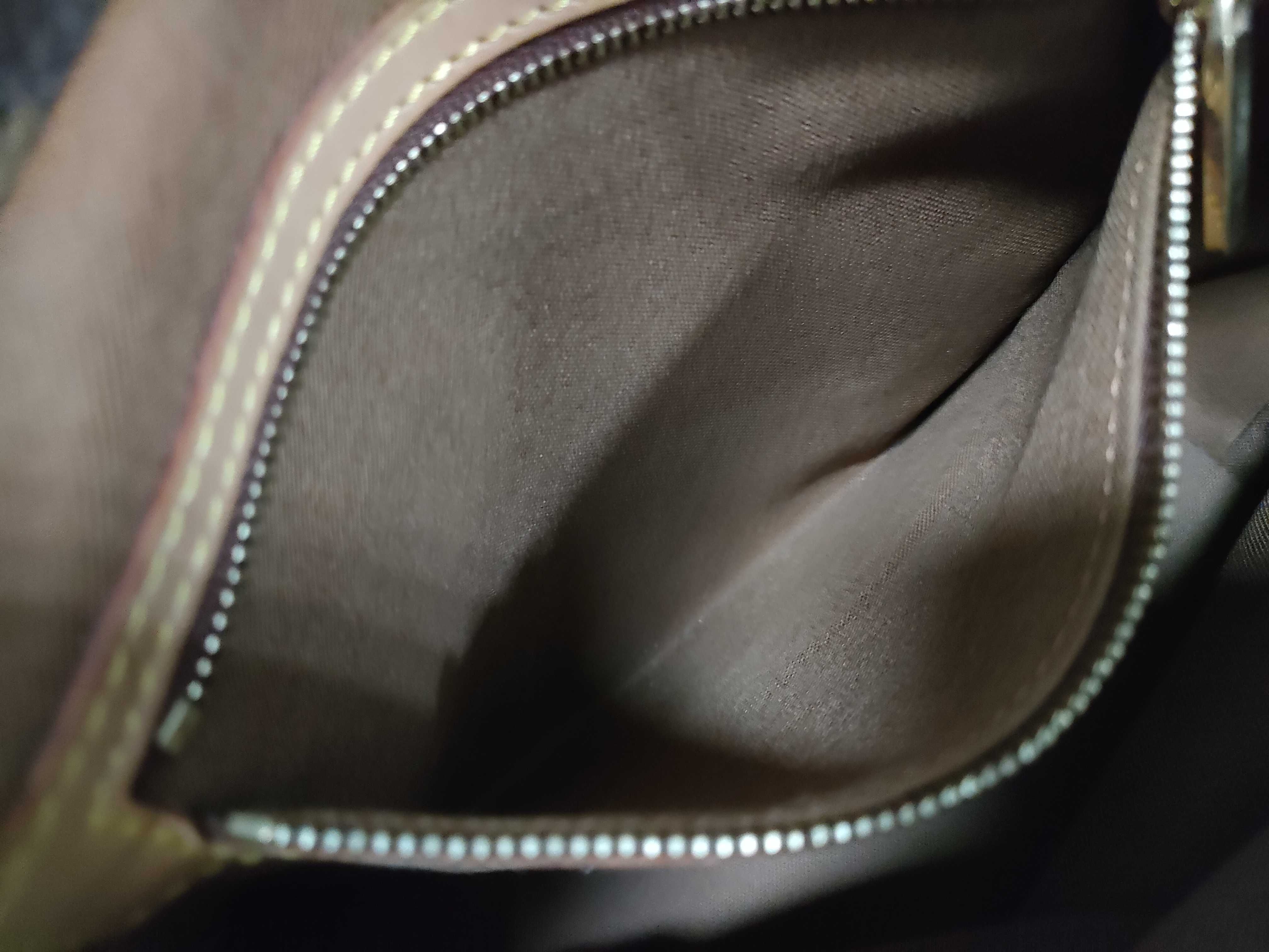 Monogram Cabas Piano Tote Bag, Brown Leather, M51148/VI0062 (Tote Bag) — view 11