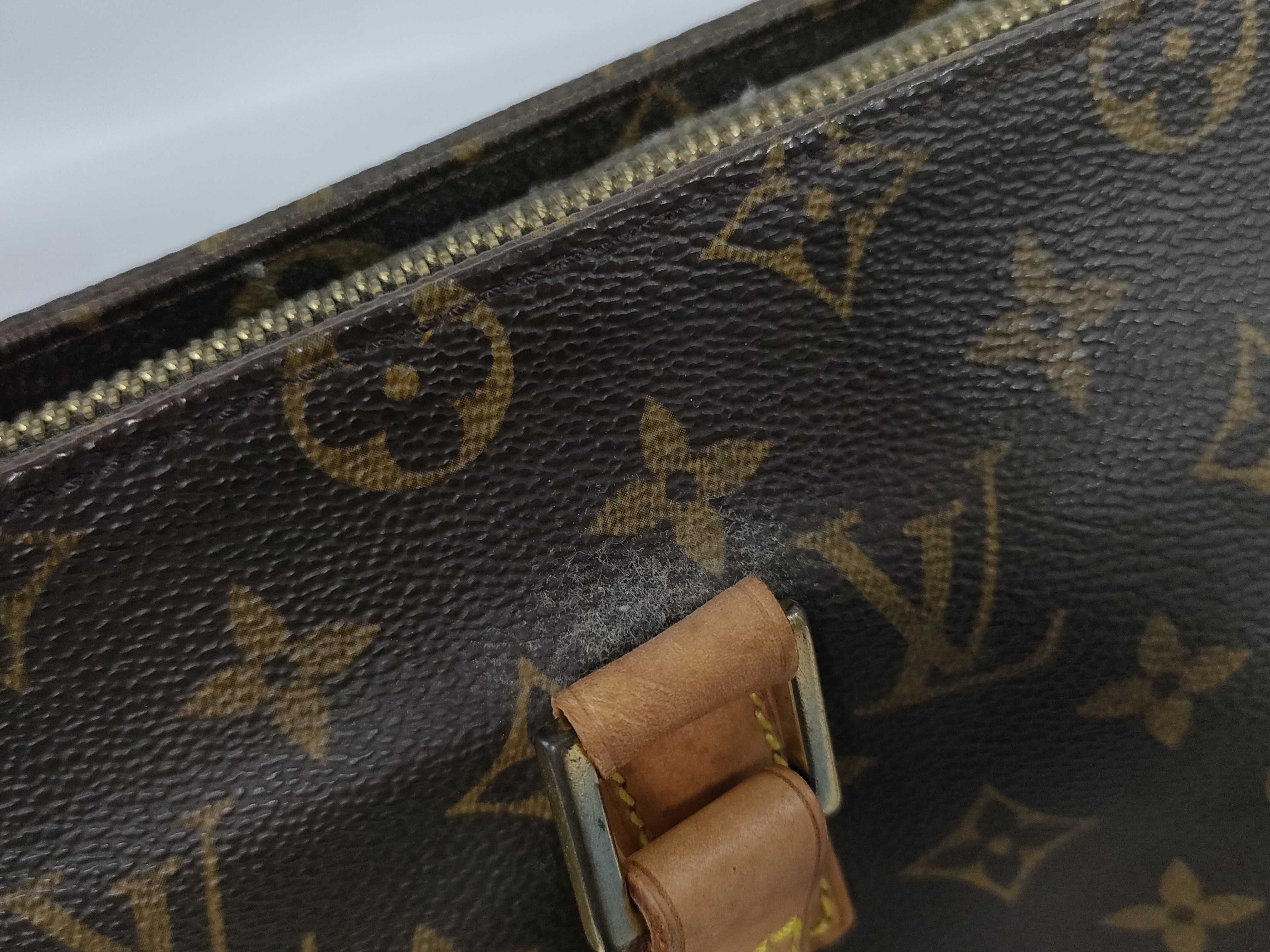 Monogram Cabas Piano Tote Bag, Brown Leather, M51148/VI0062 (Tote Bag) — view 15