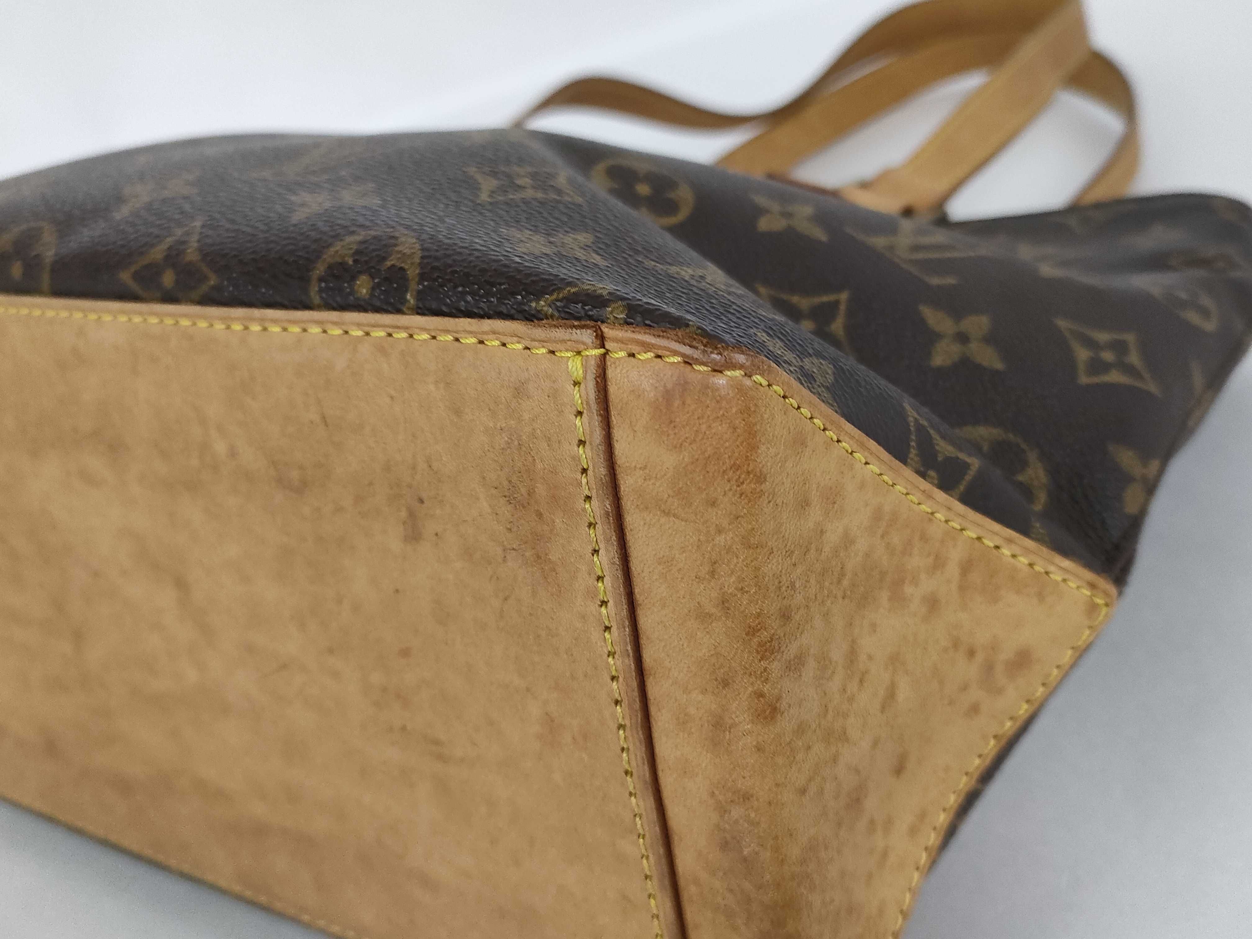 Monogram Cabas Piano Tote Bag, Brown Leather, M51148/VI0062 (Tote Bag) — view 6