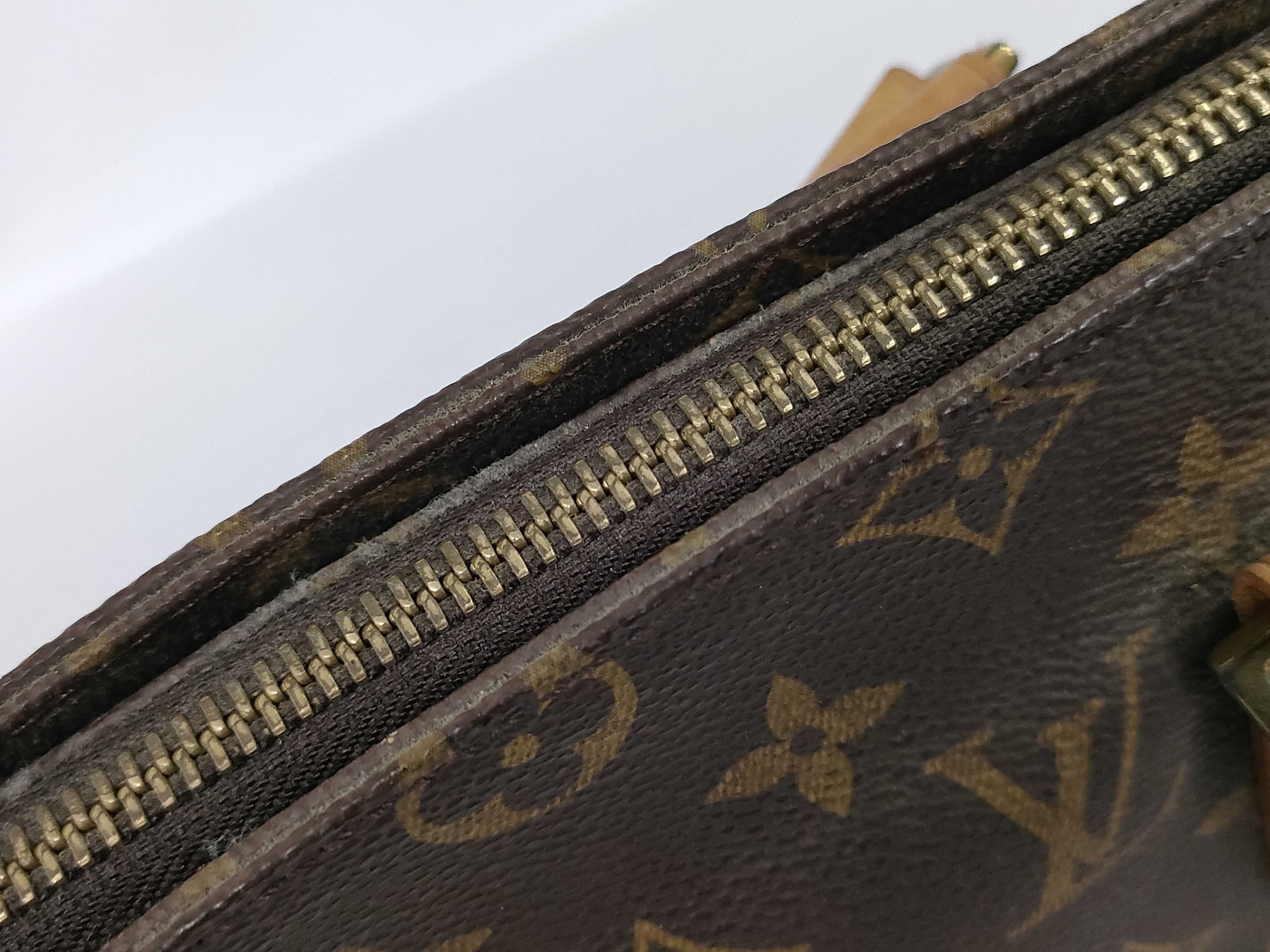Monogram Cabas Piano Tote Bag, Brown Leather, M51148/VI0062 (Tote Bag) — view 8