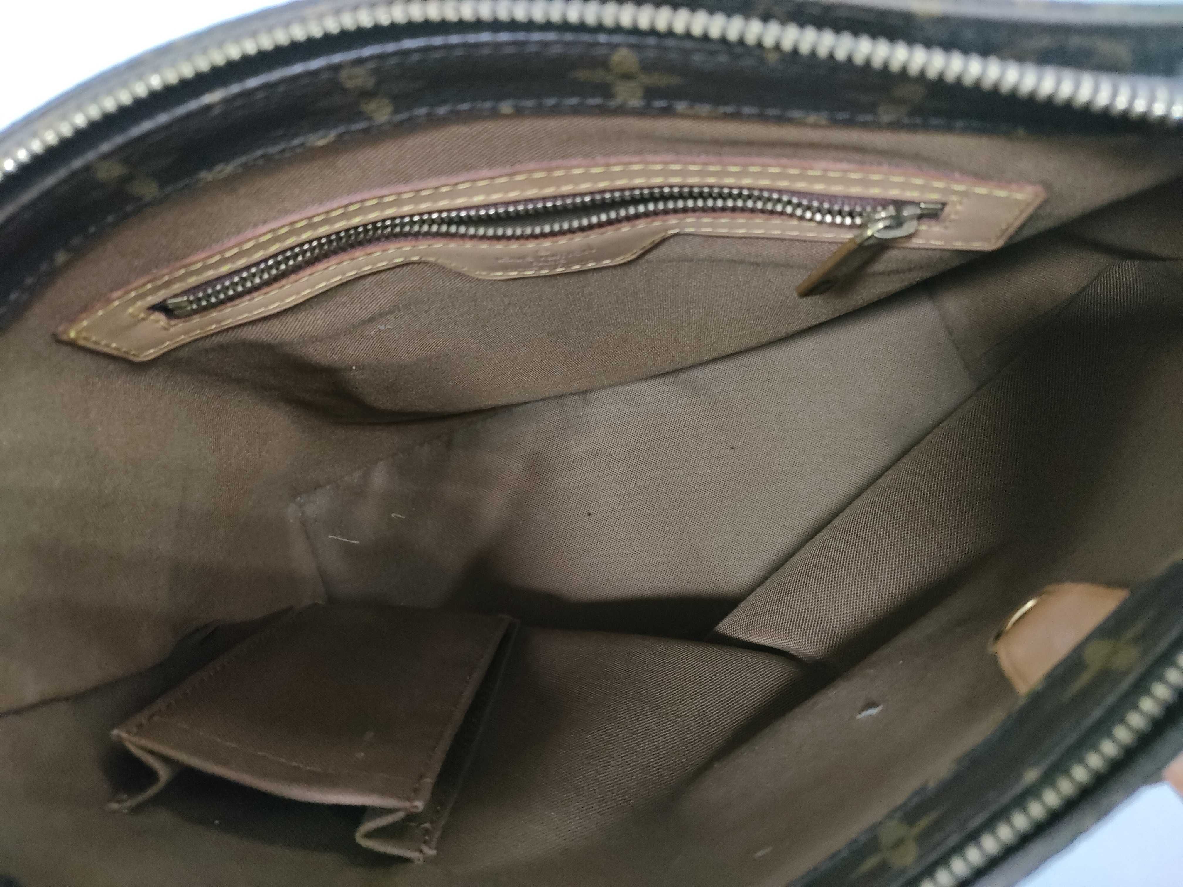 Monogram Cabas Piano Tote Bag, Brown Leather, M51148/VI0062 (Tote Bag) — view 9