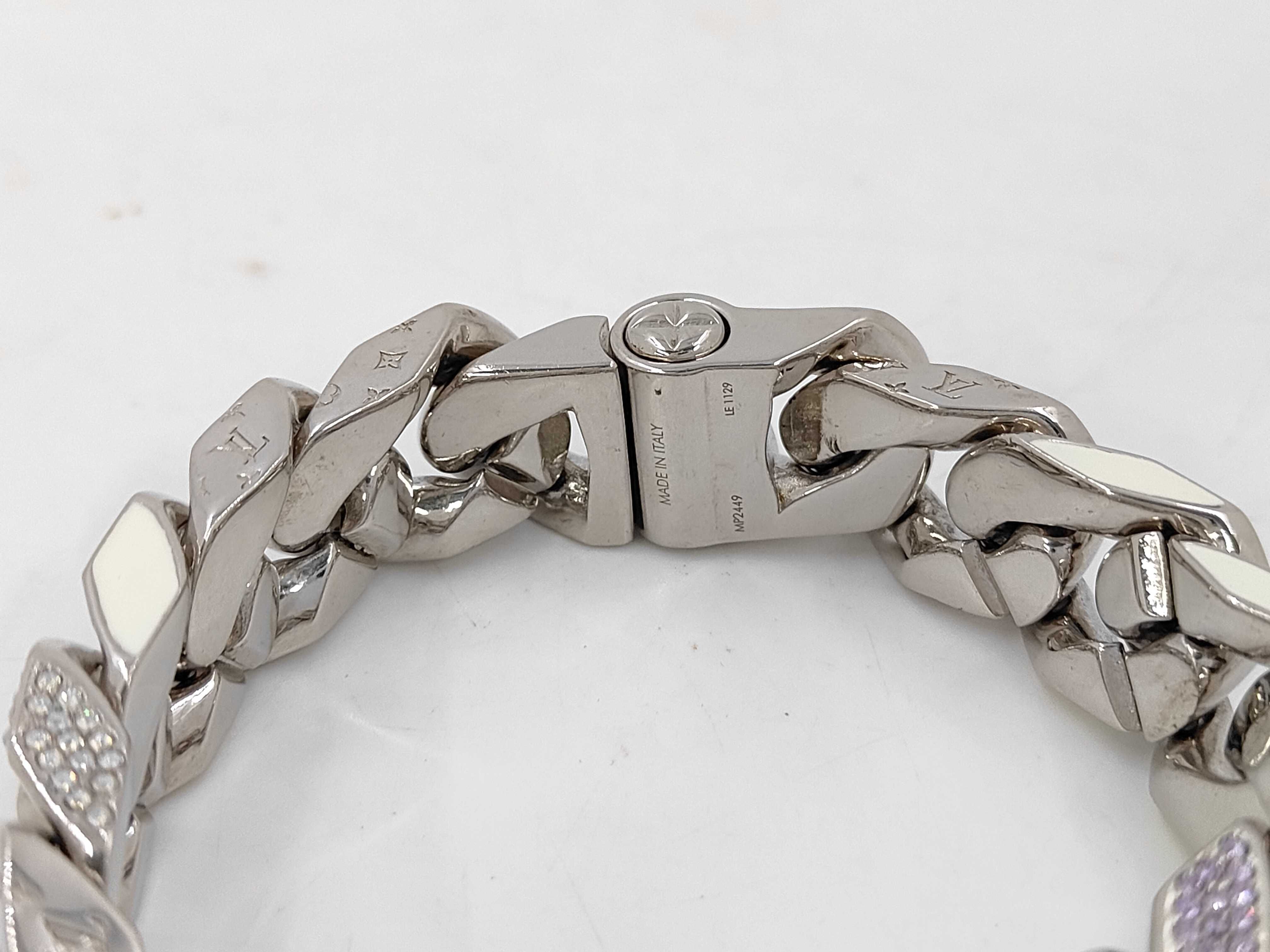 Collier LV Chain Links Bracelet MP2449 Bracelet/Bangle — view 3