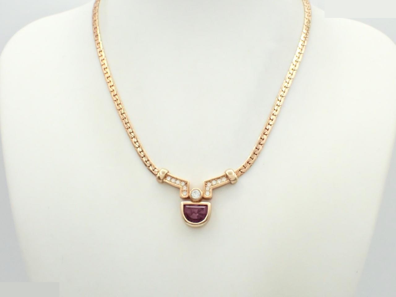 Other lines: Precious metals, necklaces, rhinestones, purple, gold — view 3