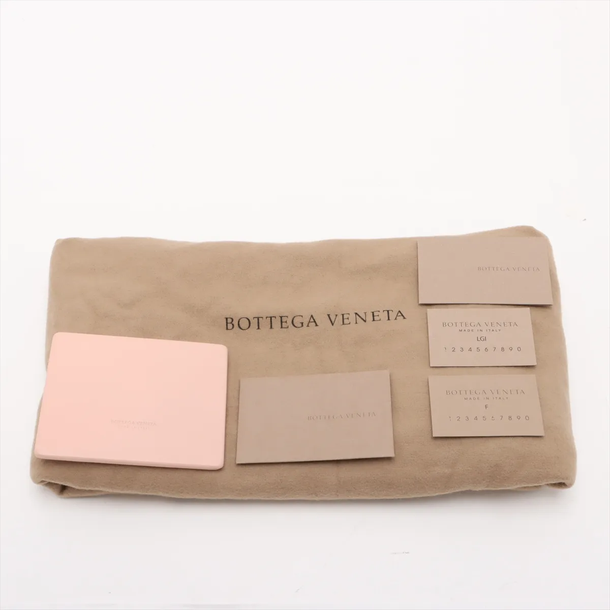 Intrecciato Leather Chain Shoulder Bag, Pink — view 13