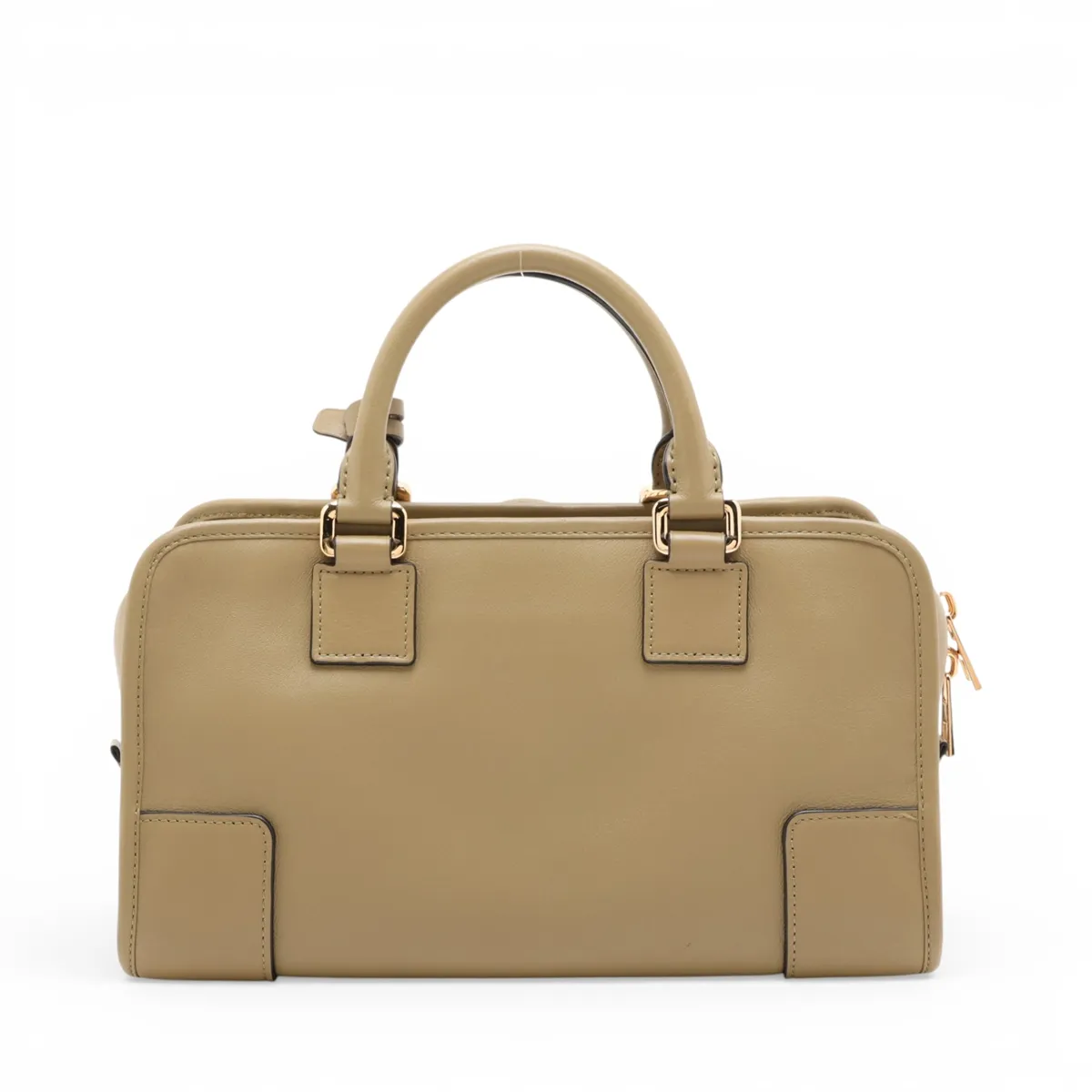 Amazona 28 Multiplication Leather 2-Way Handbag, Green — view 2