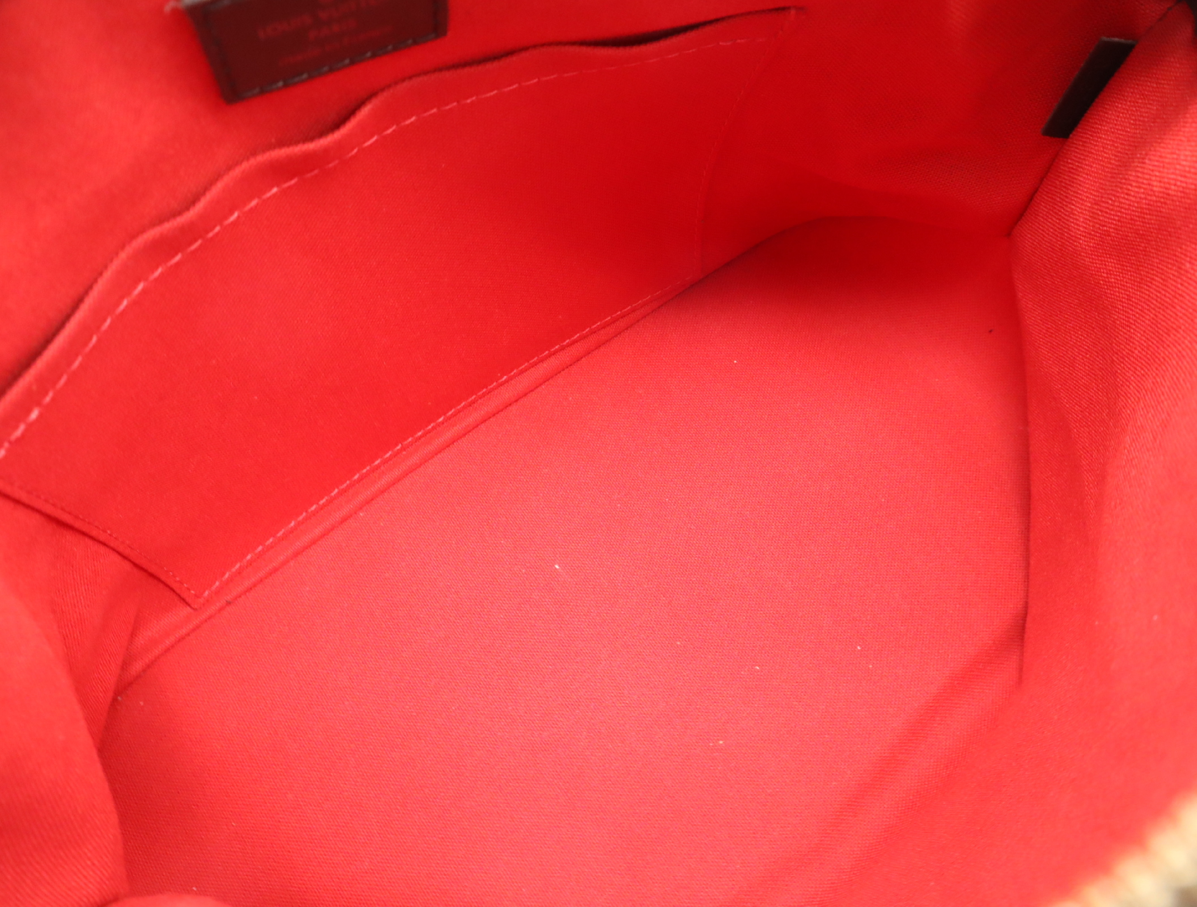 N41117 Damier Verona PM Handbag with padlock, 2 keys, clochette, and dust bag. — view 12