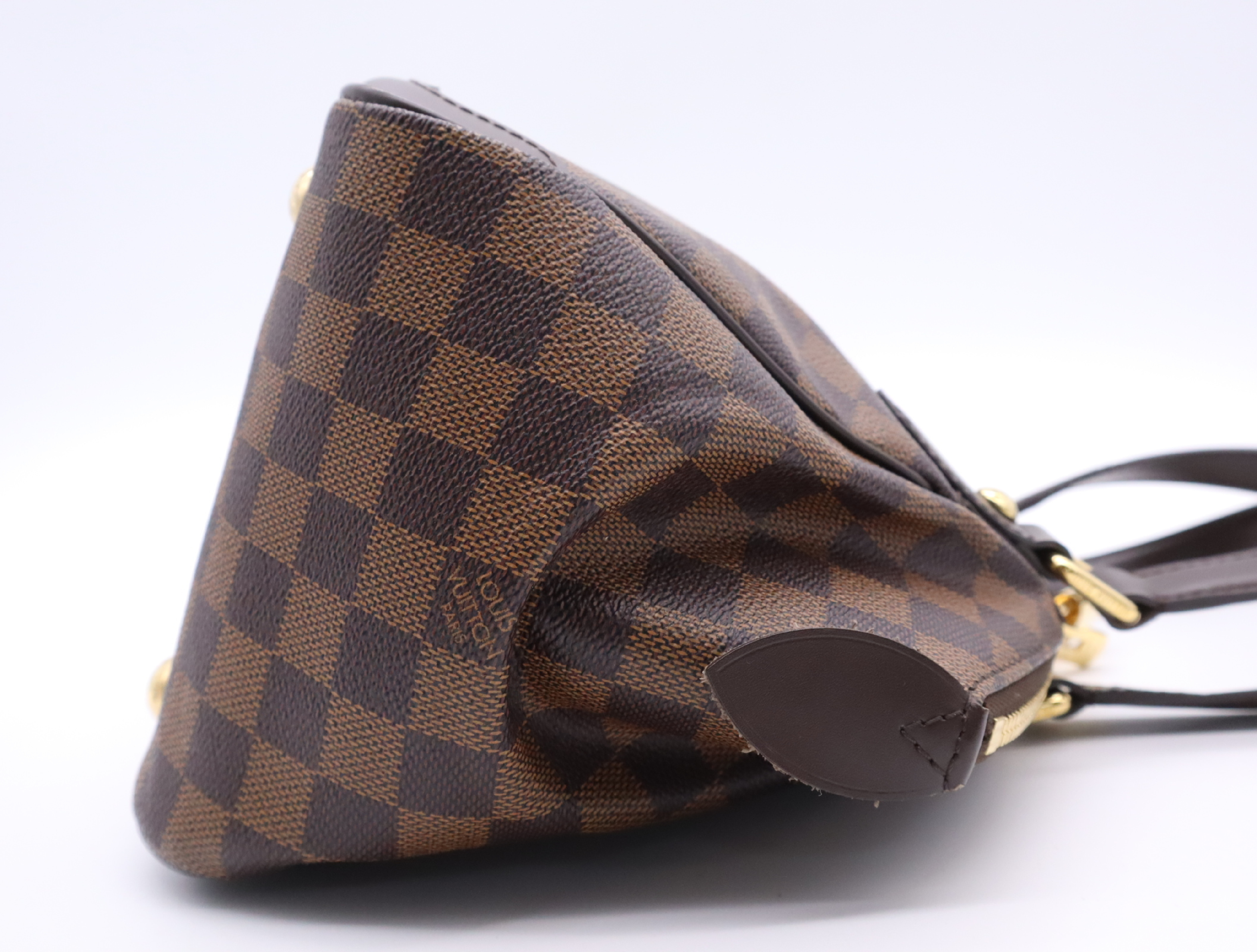 N41117 Damier Verona PM Handbag with padlock, 2 keys, clochette, and dust bag. — view 5