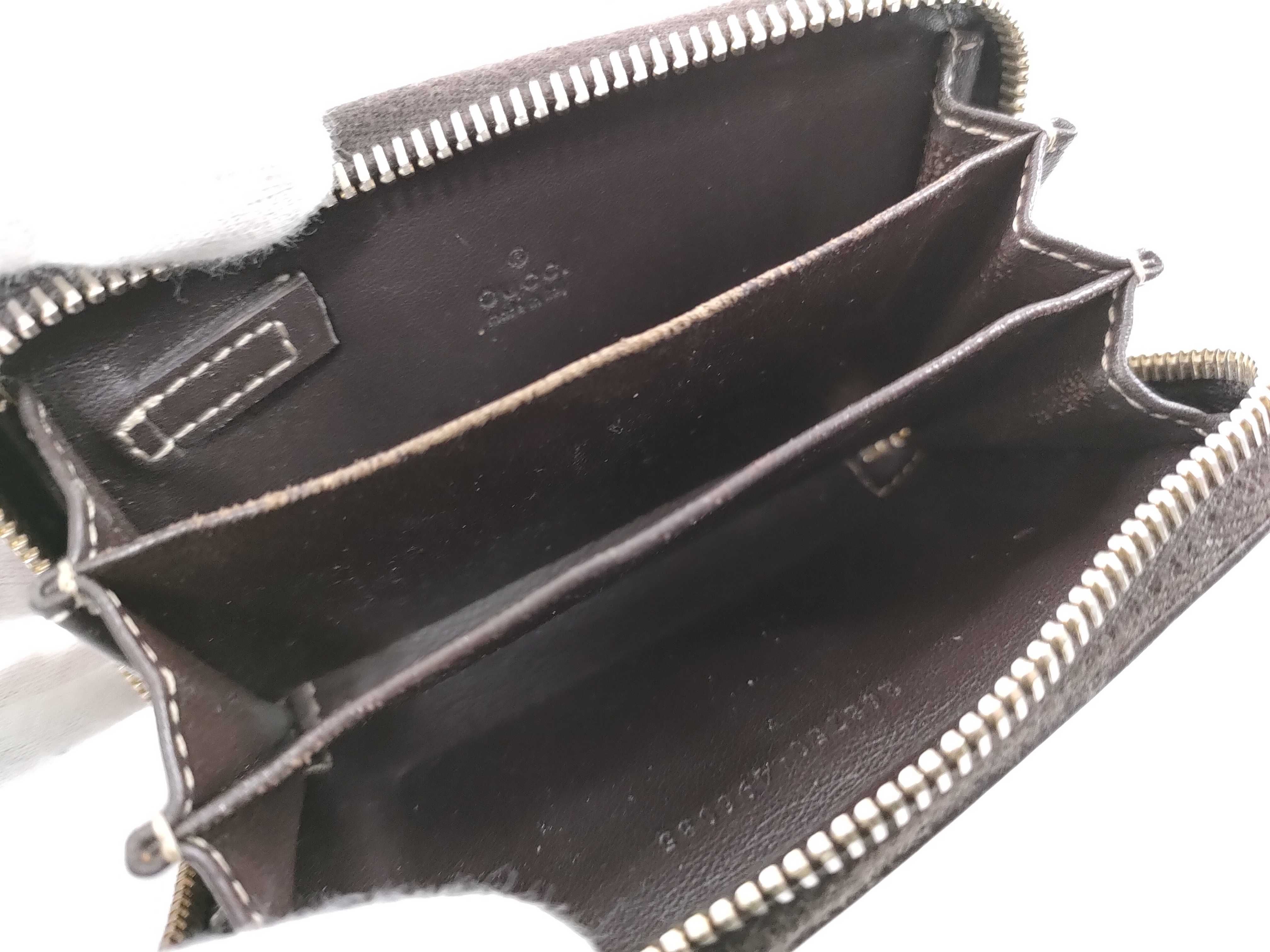 GG Canvas 628750-496085 Canvas Heart Charm Card Case (Card Case/Pass Case/Business Card Holder) — view 9