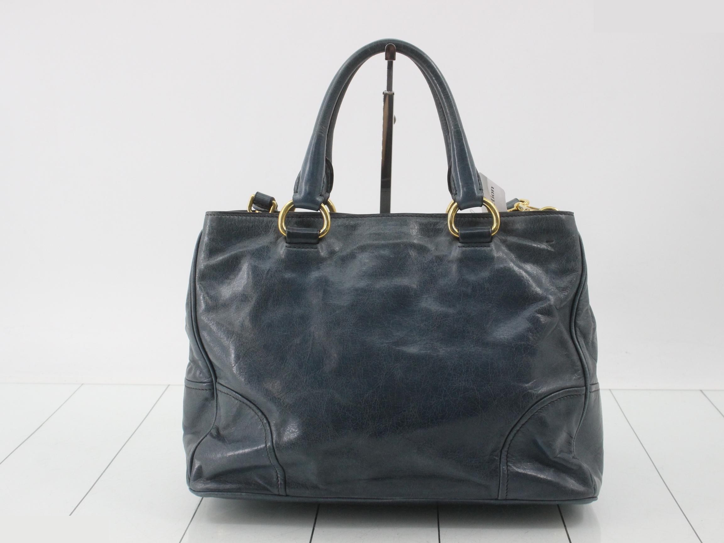 Leather 2-Way Tote Bag — view 2