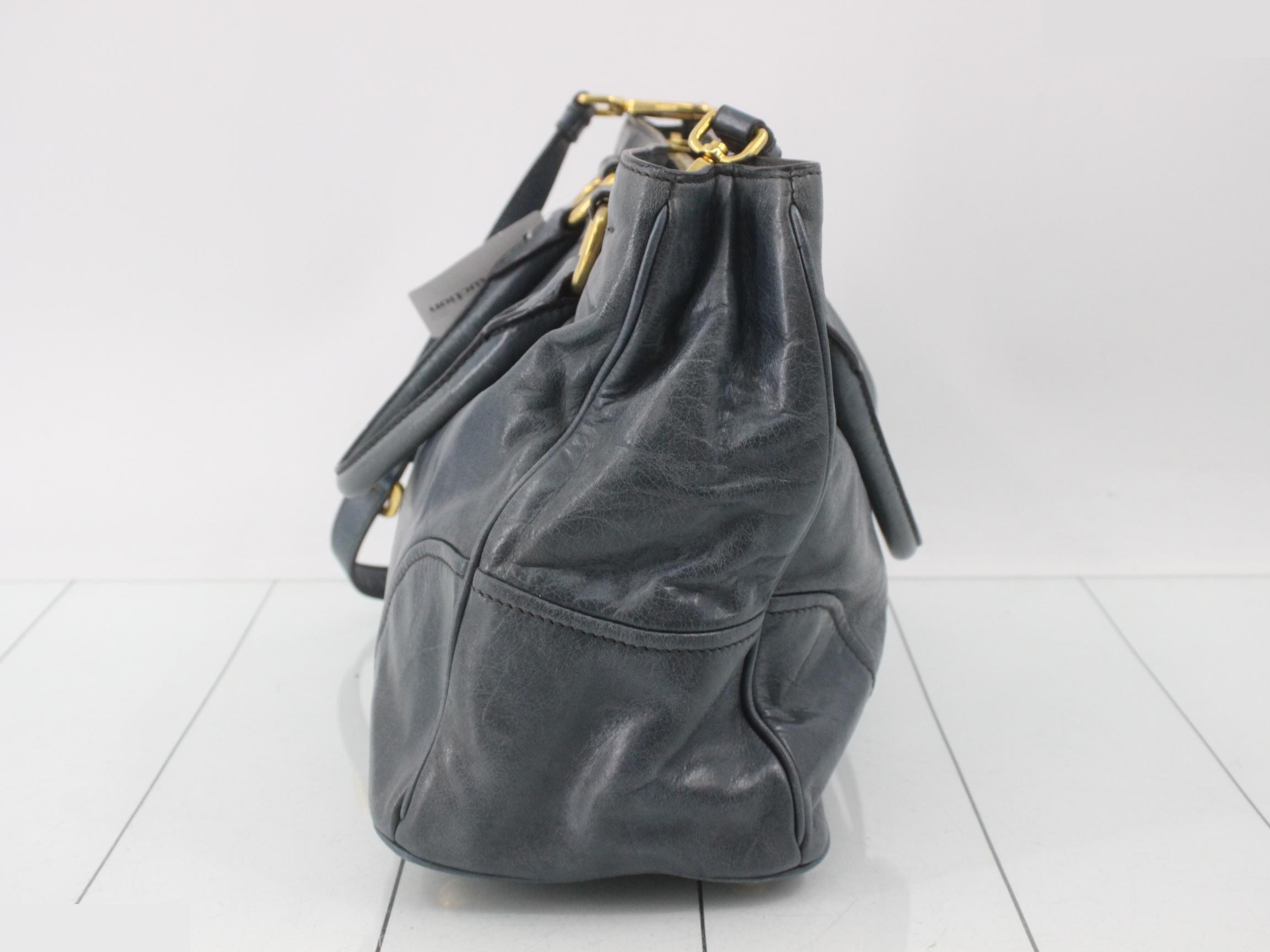 Leather 2-Way Tote Bag — view 3