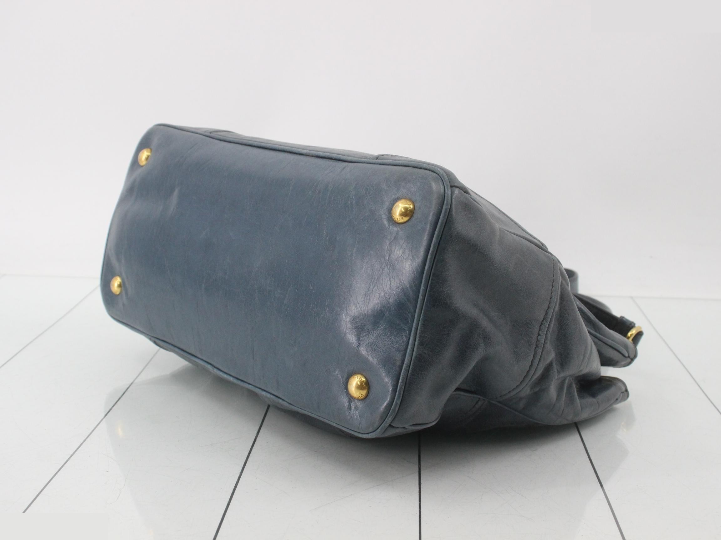 Leather 2-Way Tote Bag — view 6