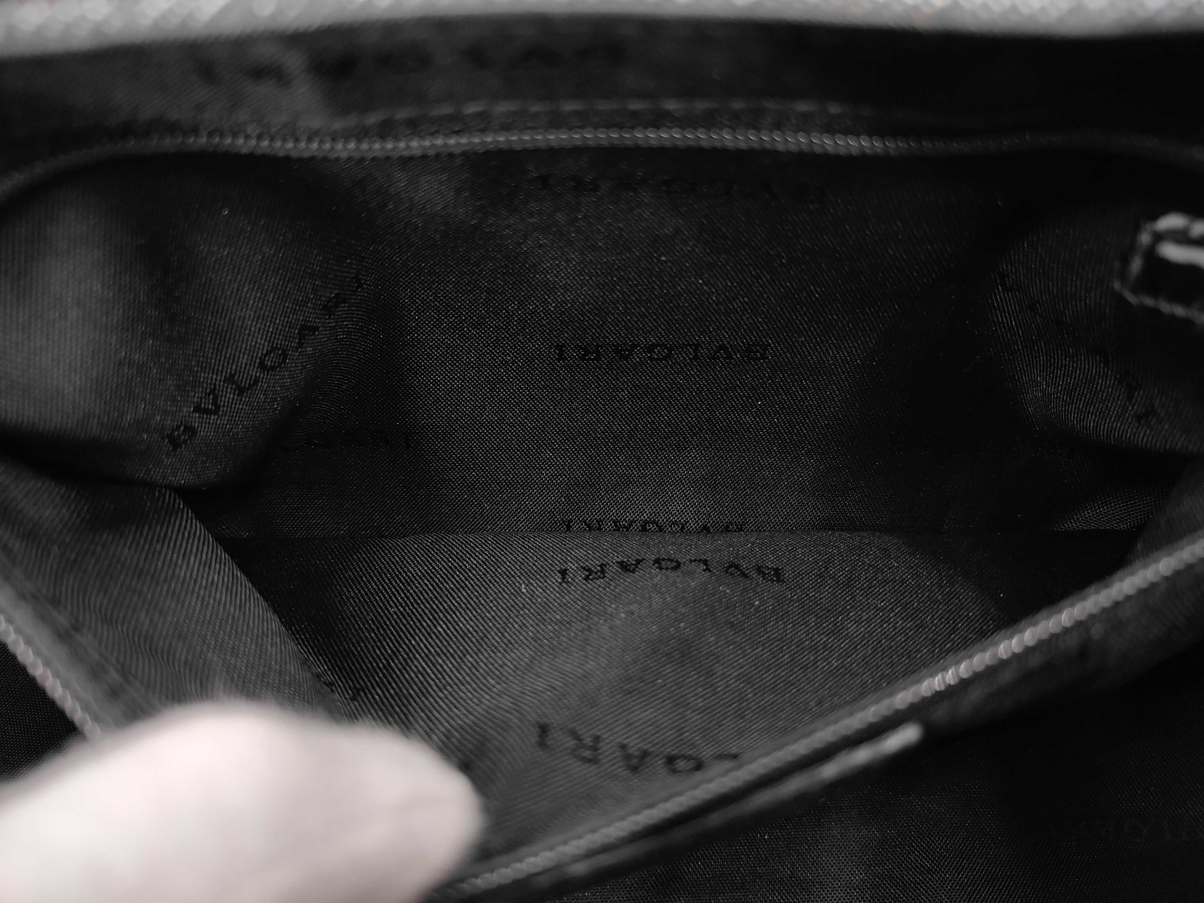 Bulgari cylindrical black denim B.zero1 bag — view 12