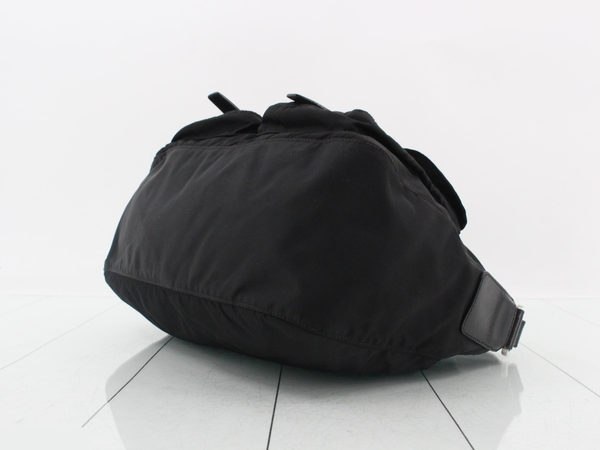 Nylon, black, bag — view 6