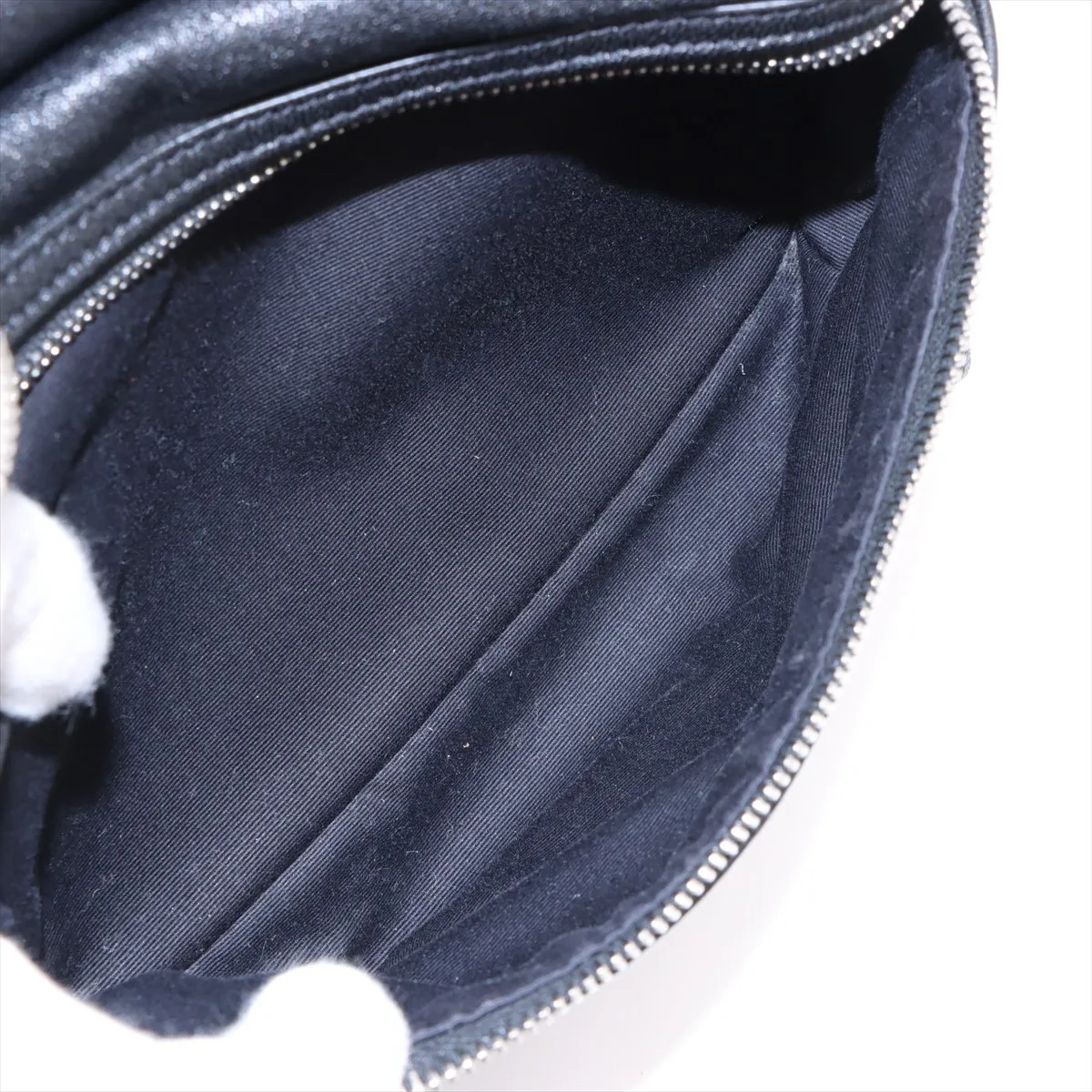 City Canvas x Leather Backpack/Rucksack Black 462807 — view 10