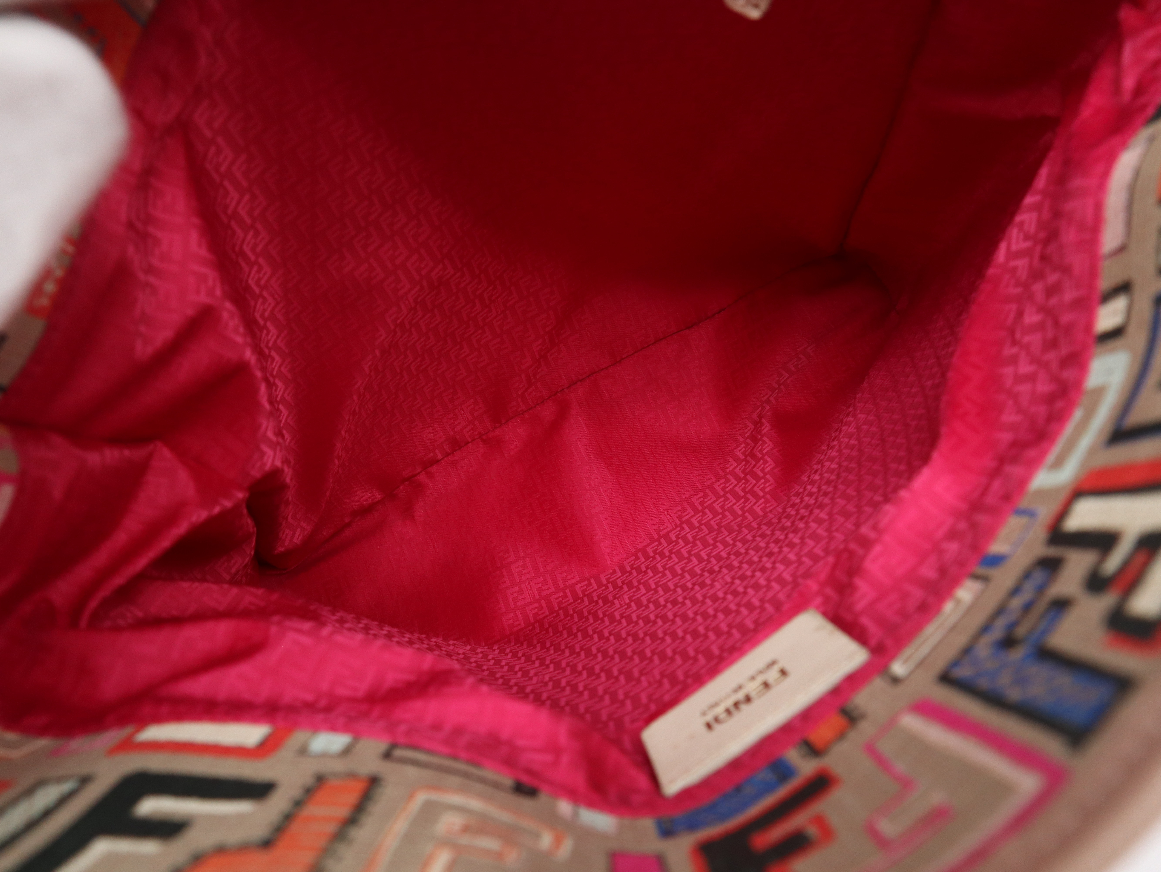 8BH211-CP7 Zucca Tote Bag, Leather, Multicolor, with Dust Bag. — view 13