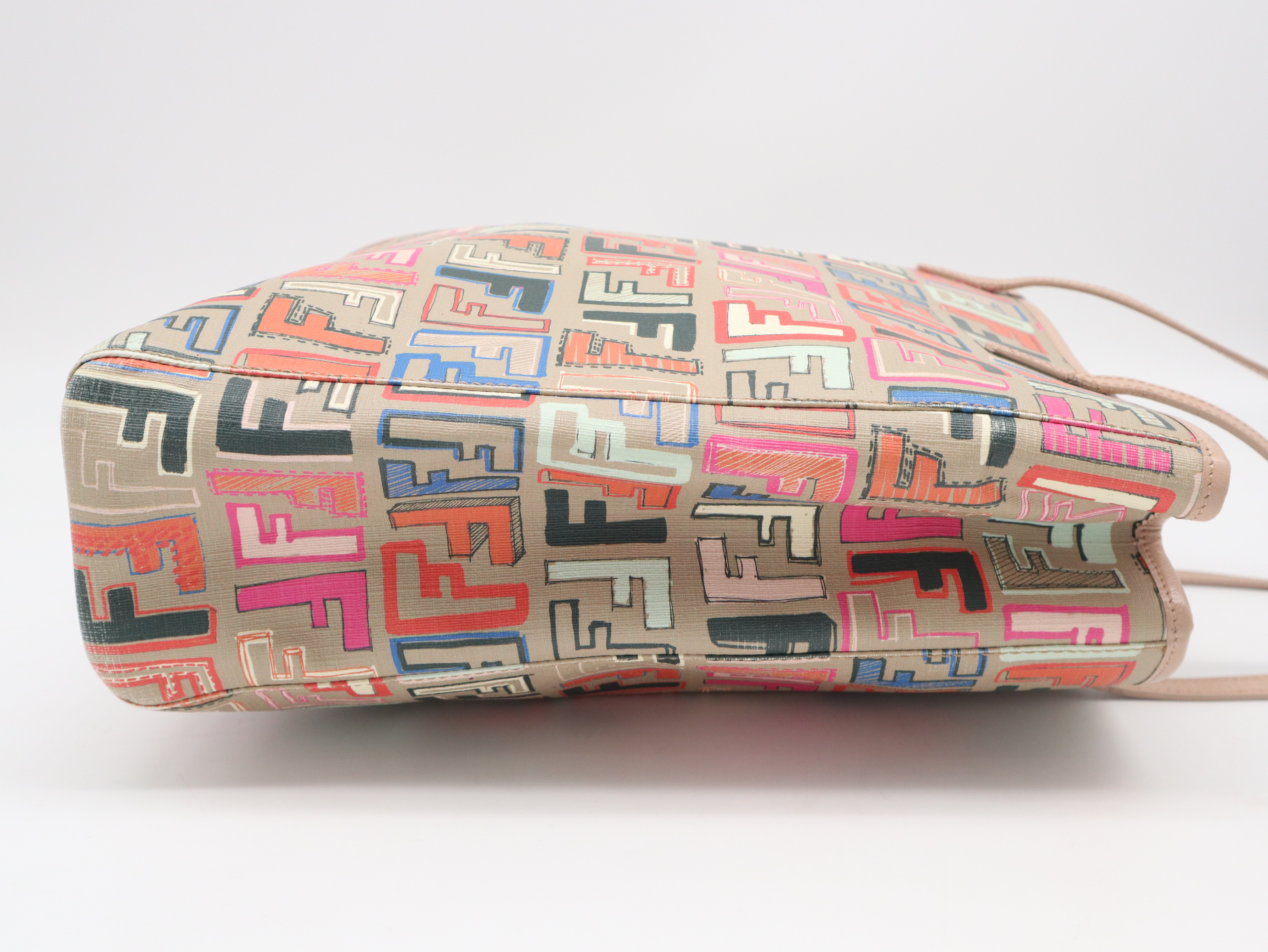 8BH211-CP7 Zucca Tote Bag, Leather, Multicolor, with Dust Bag. — view 4