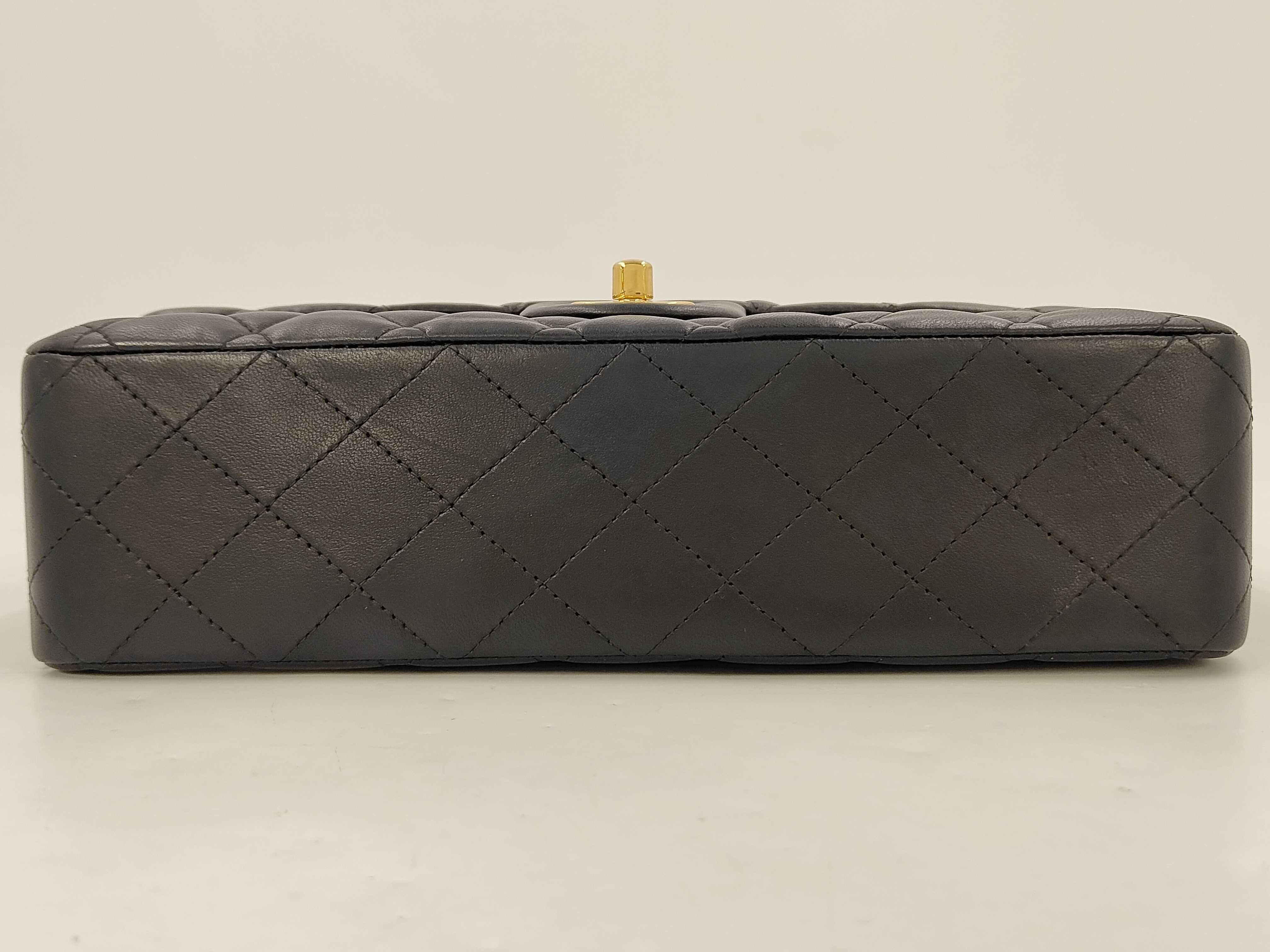 Matelassé 25 Double Flap Double Chain Lambskin Shoulder Bag — view 6