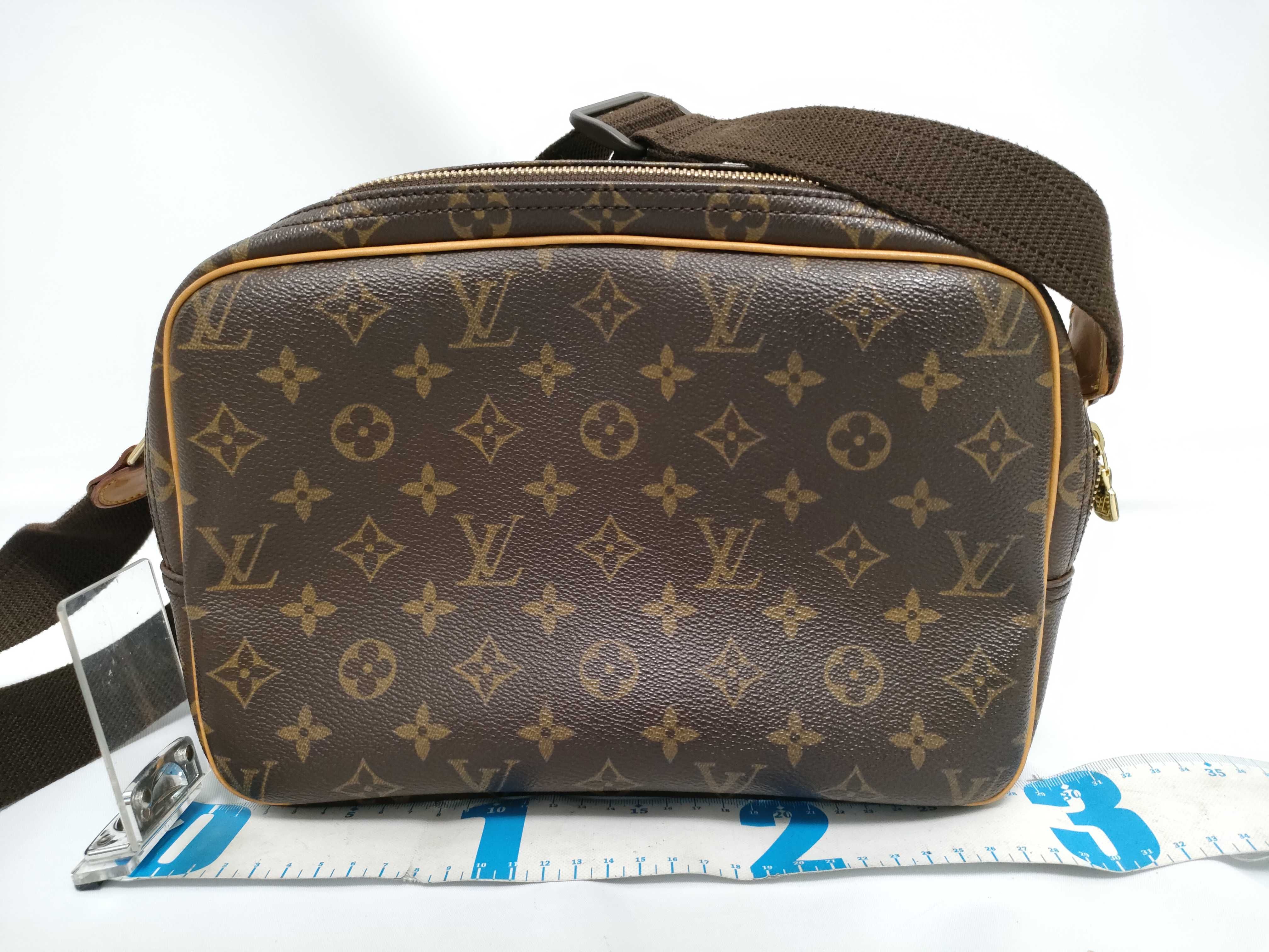 Monogram Reporter PM M45254 Brown SP0071 Shoulder Bag — view 2