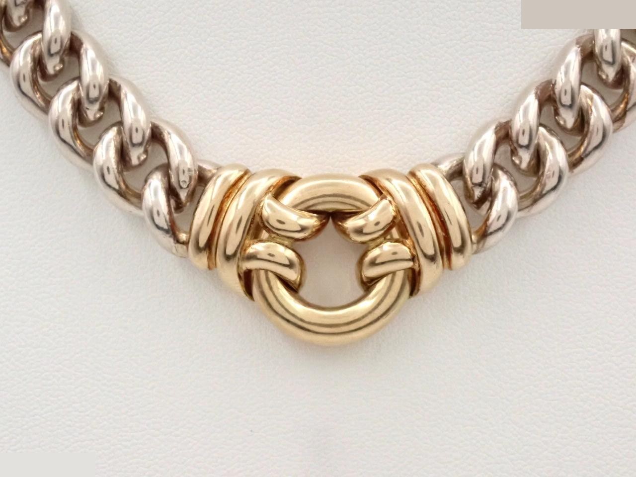 Vintage Eros necklace, 750/925, 153.2g